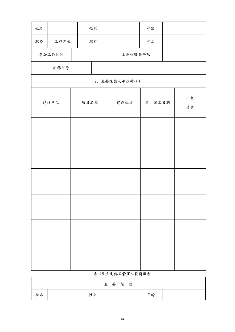 2012某教学楼建筑和装饰工程投标书58页.doc 第14页