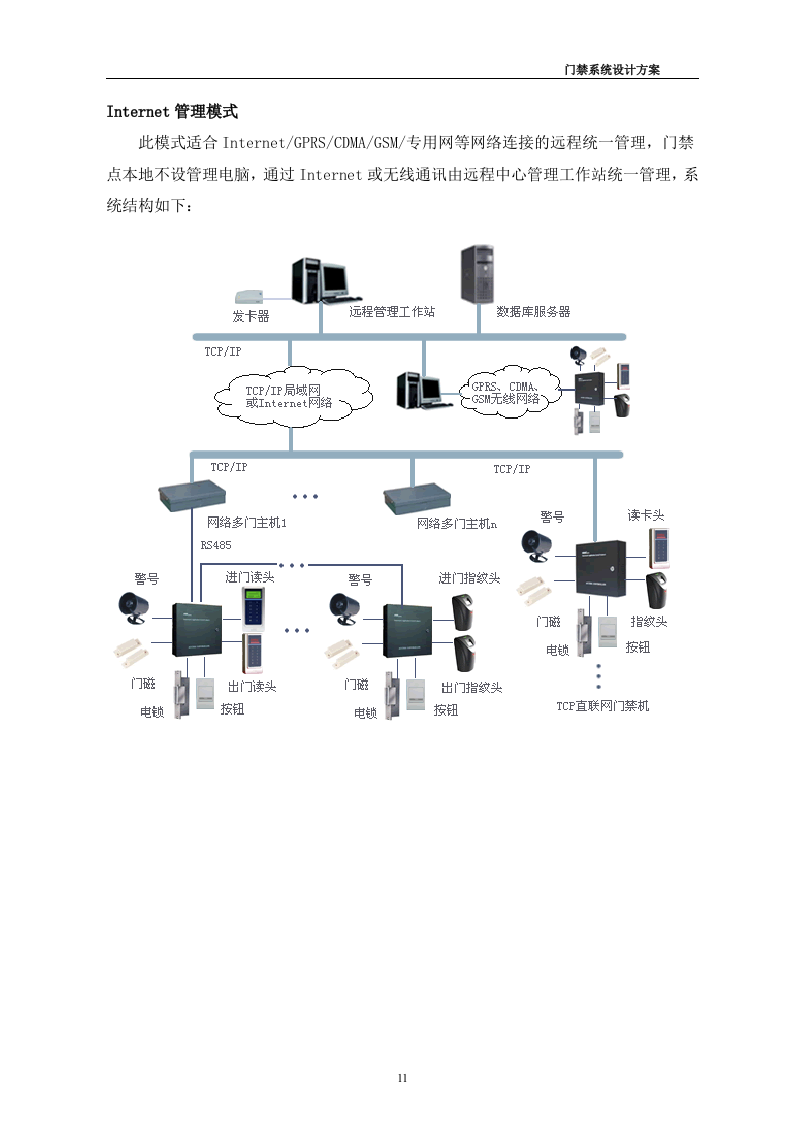 门禁系统设计方案35页.doc 第11页