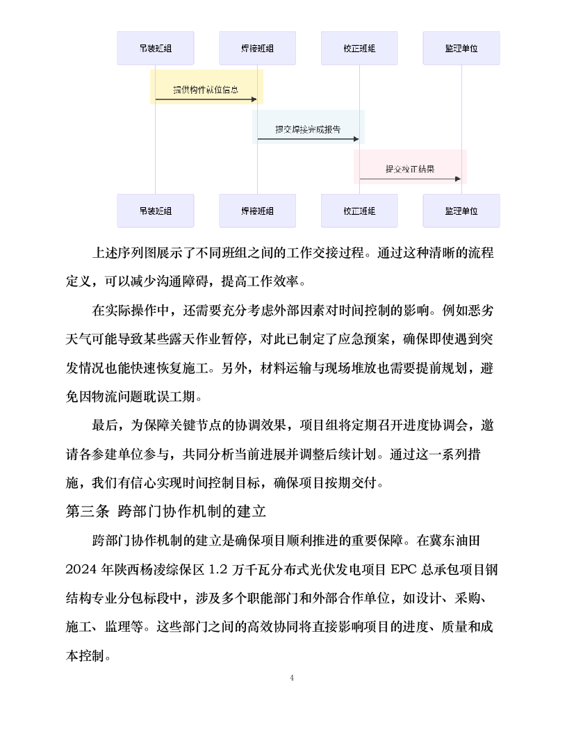 冀东油田2024年陕西杨凌综保区1.2万千瓦分布式光伏发电项目EPC总承包项目钢结构专业分包0319212443.docx 第11页