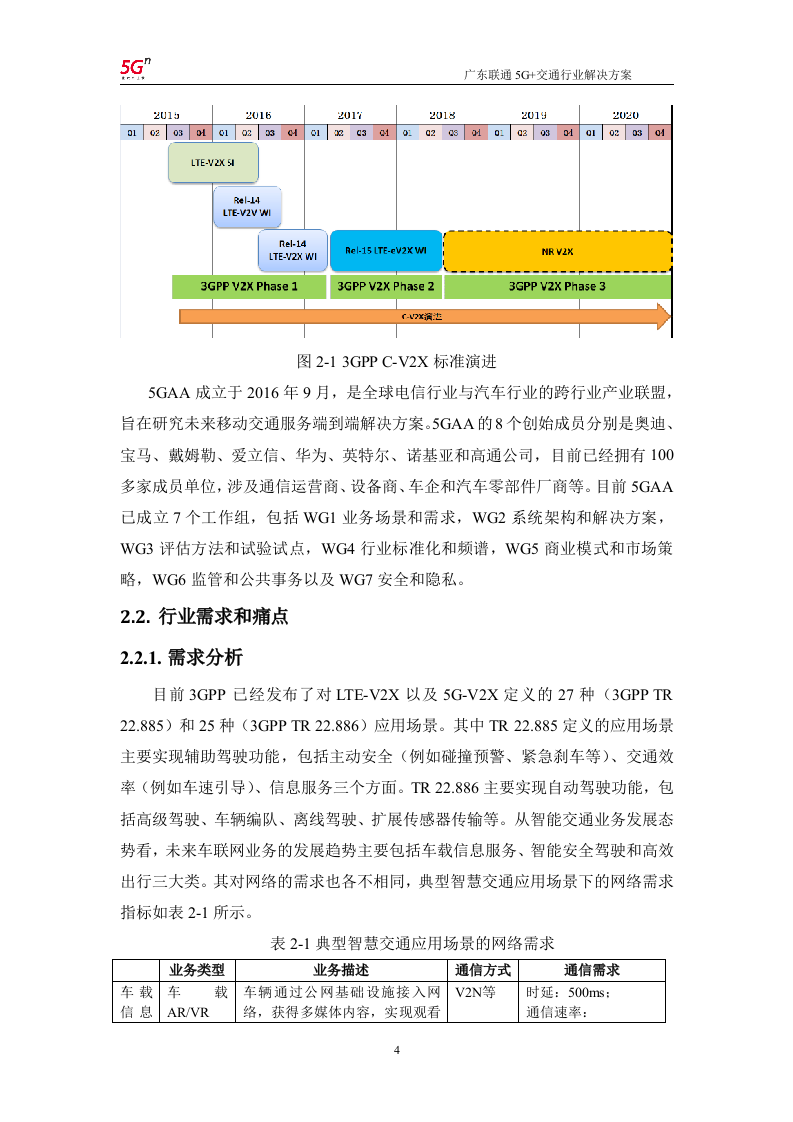 【精品】广东联通5G+交通行业解决方案v1.0.docx 第7页