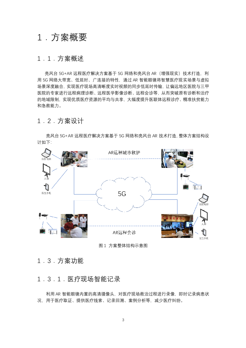 亮风台5GAR远程医疗方案.docx 第3页