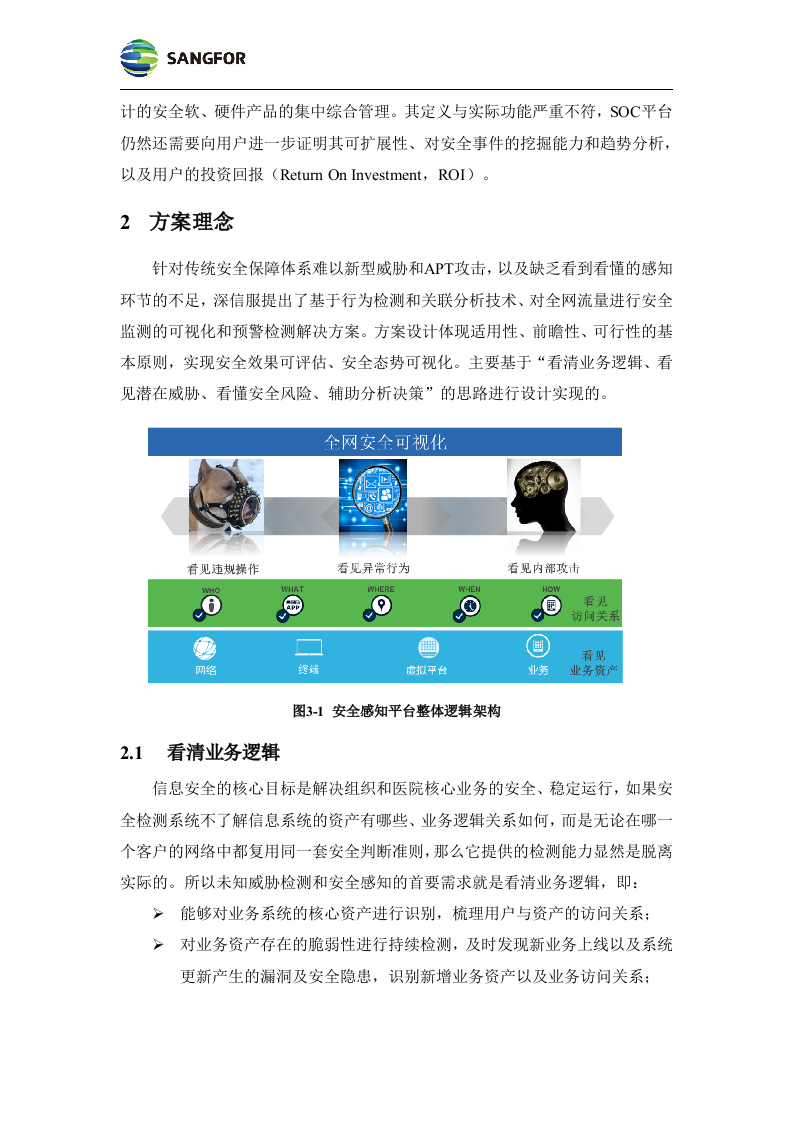 数据中心--构建医院安全大脑解决方案模板v1.0.docx 第8页