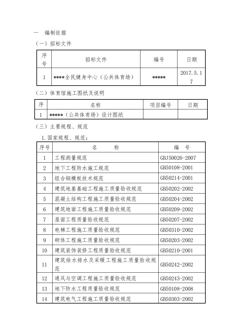 全民健身中心施工组织设计投标文件195页.doc 第4页
