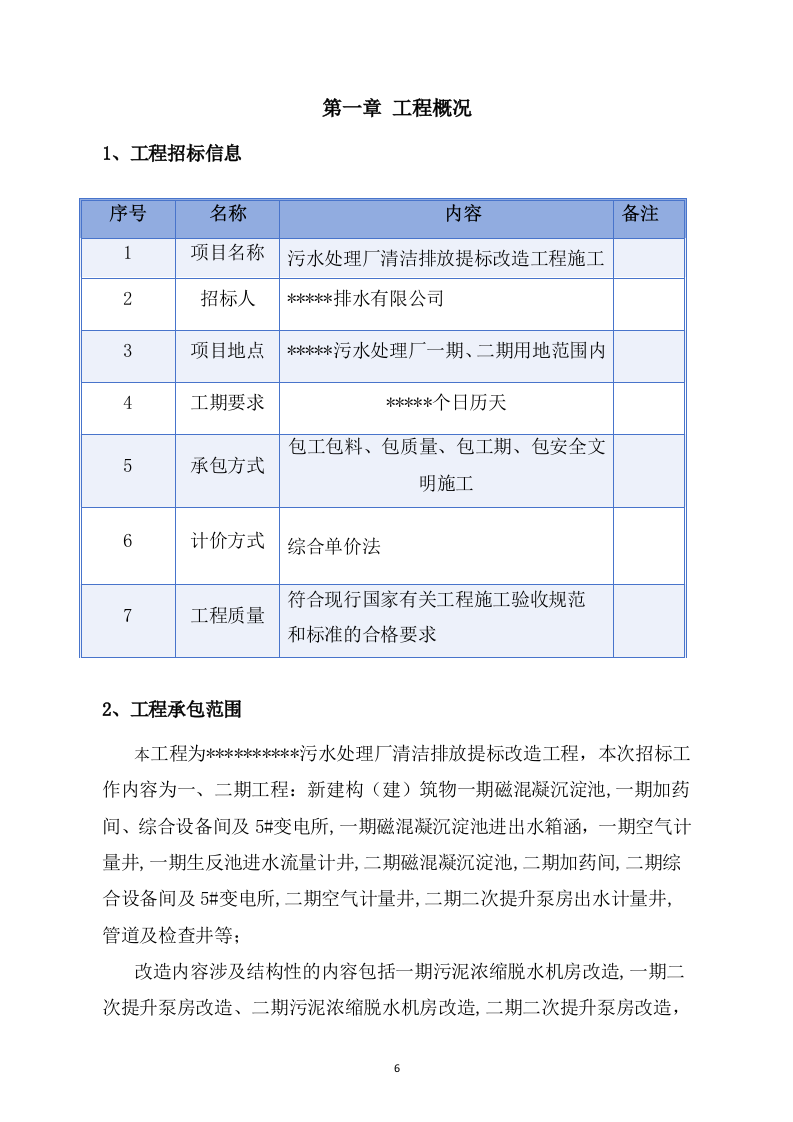 污水处理厂清洁排放提标改造工程施组 220页.docx 第7页