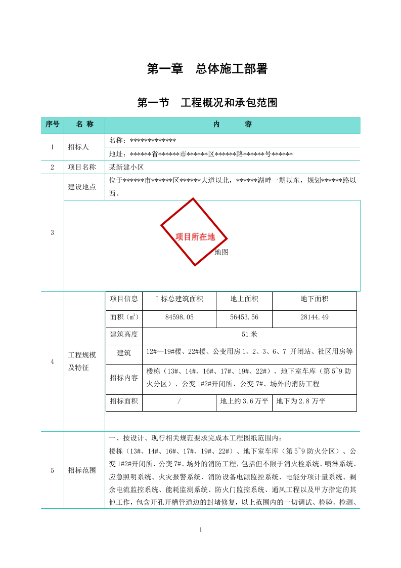 某新建小区消防工程施工组织设计 241页.docx 第11页