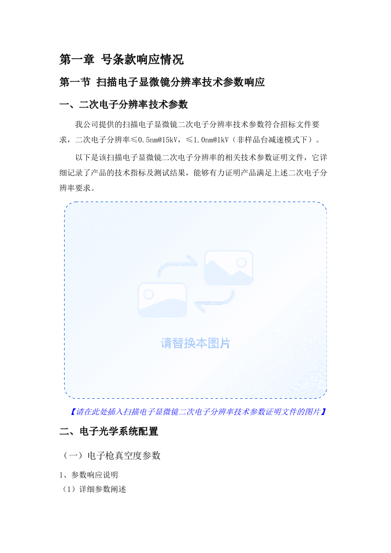 扫描电子显微镜等设备采购项目招标文件（2025061302）.docx 第6页