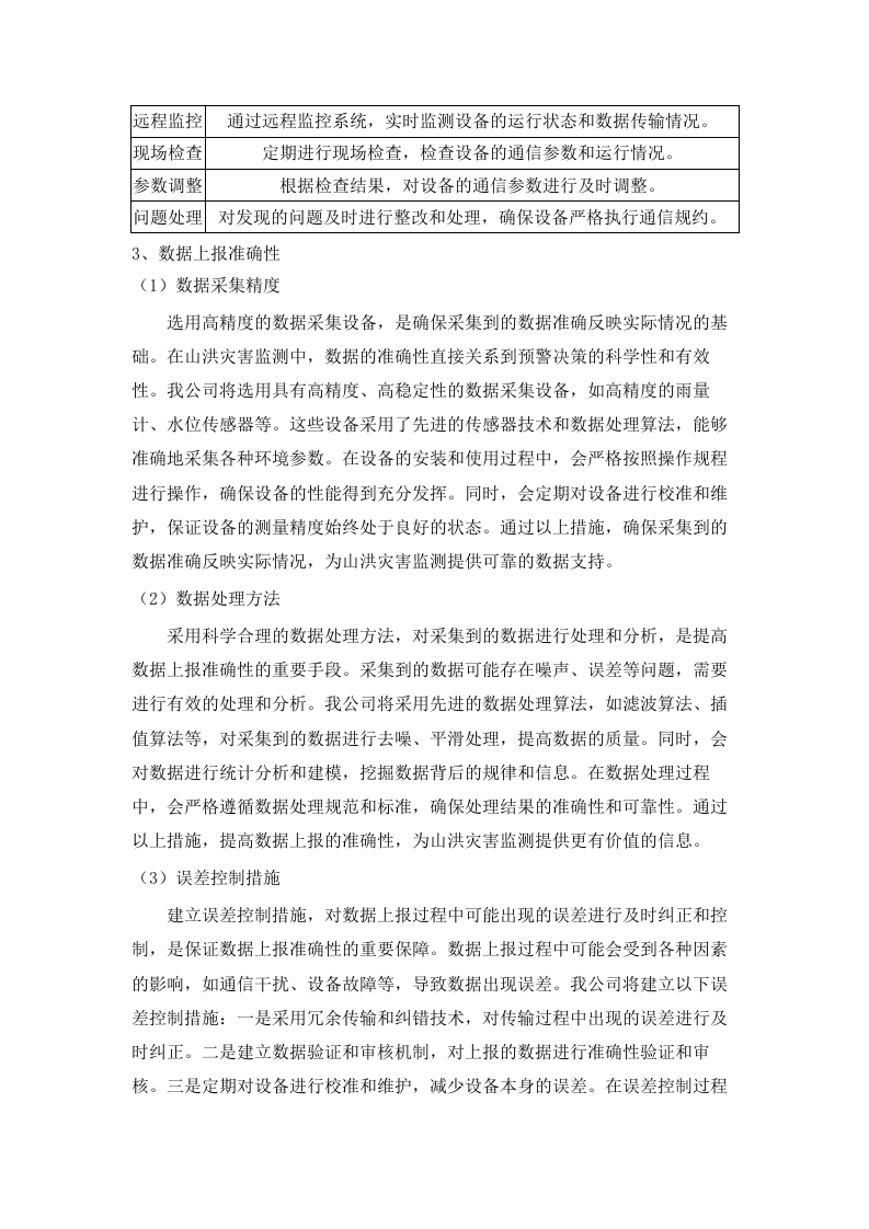 通辽市2025年度山洪灾害监测站新建、更新改造及现地监测预警设备配备项目.docx 第11页