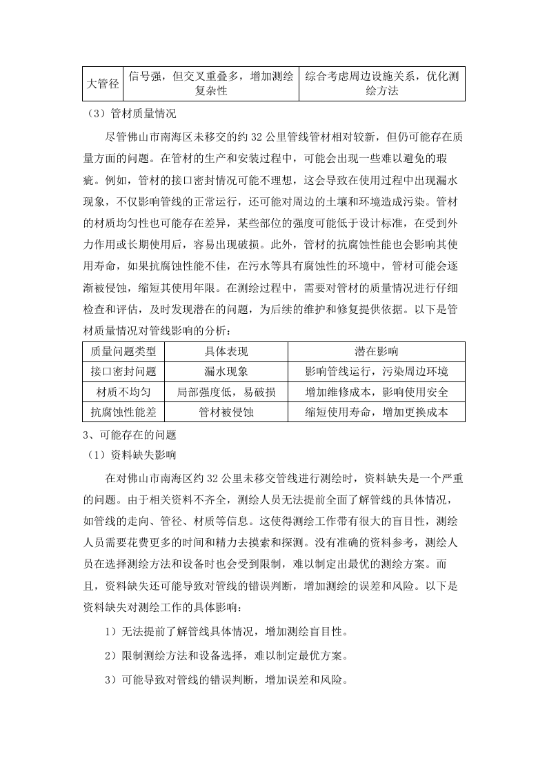 佛山市南海区解放水系水环境综合治理项目－佛山市南海区万里长城涌流域管网清淤修复工程（管网检测）.docx 第9页