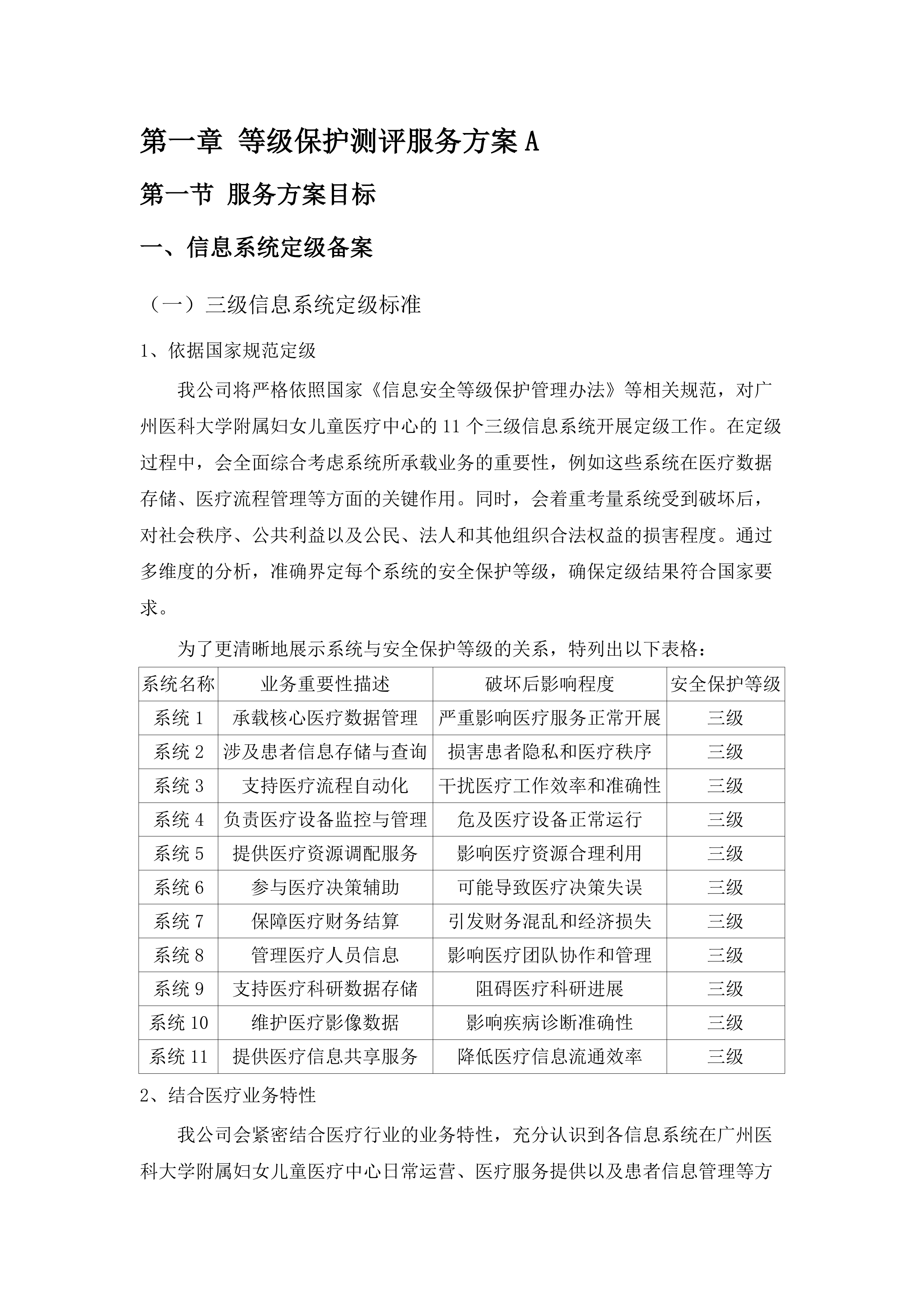 广州医科大学附属妇女儿童医疗中心2025年信息安全等级保护测评服务采购项目.docx 第11页