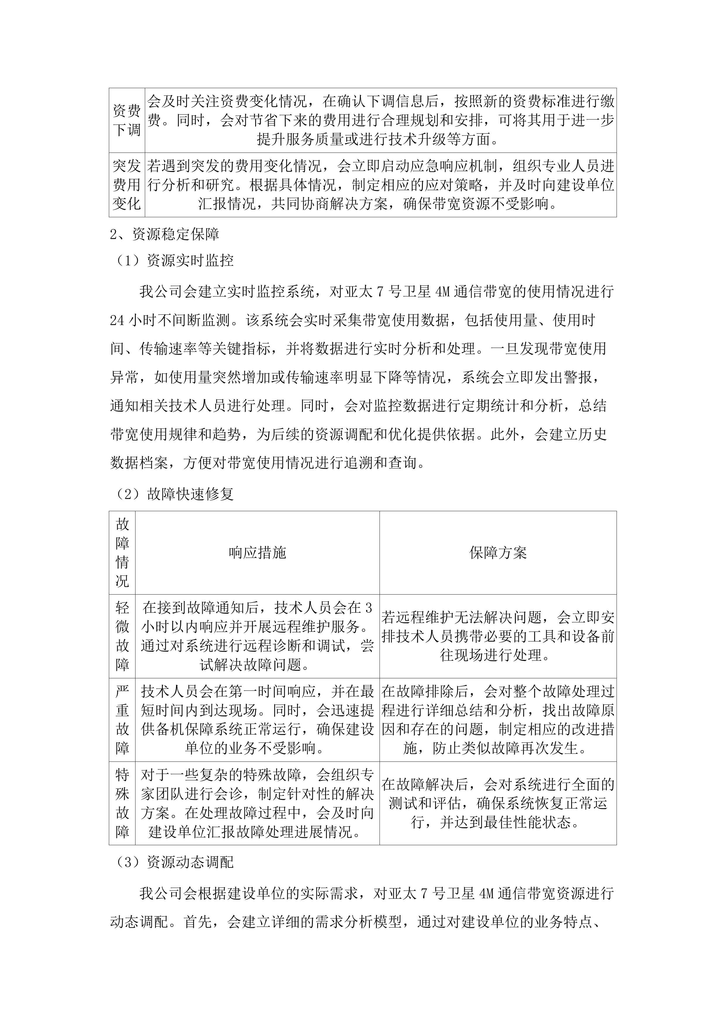 2025年度地质灾害应急指挥通信设备维护及应急通信资源保障服务项目.docx 第11页