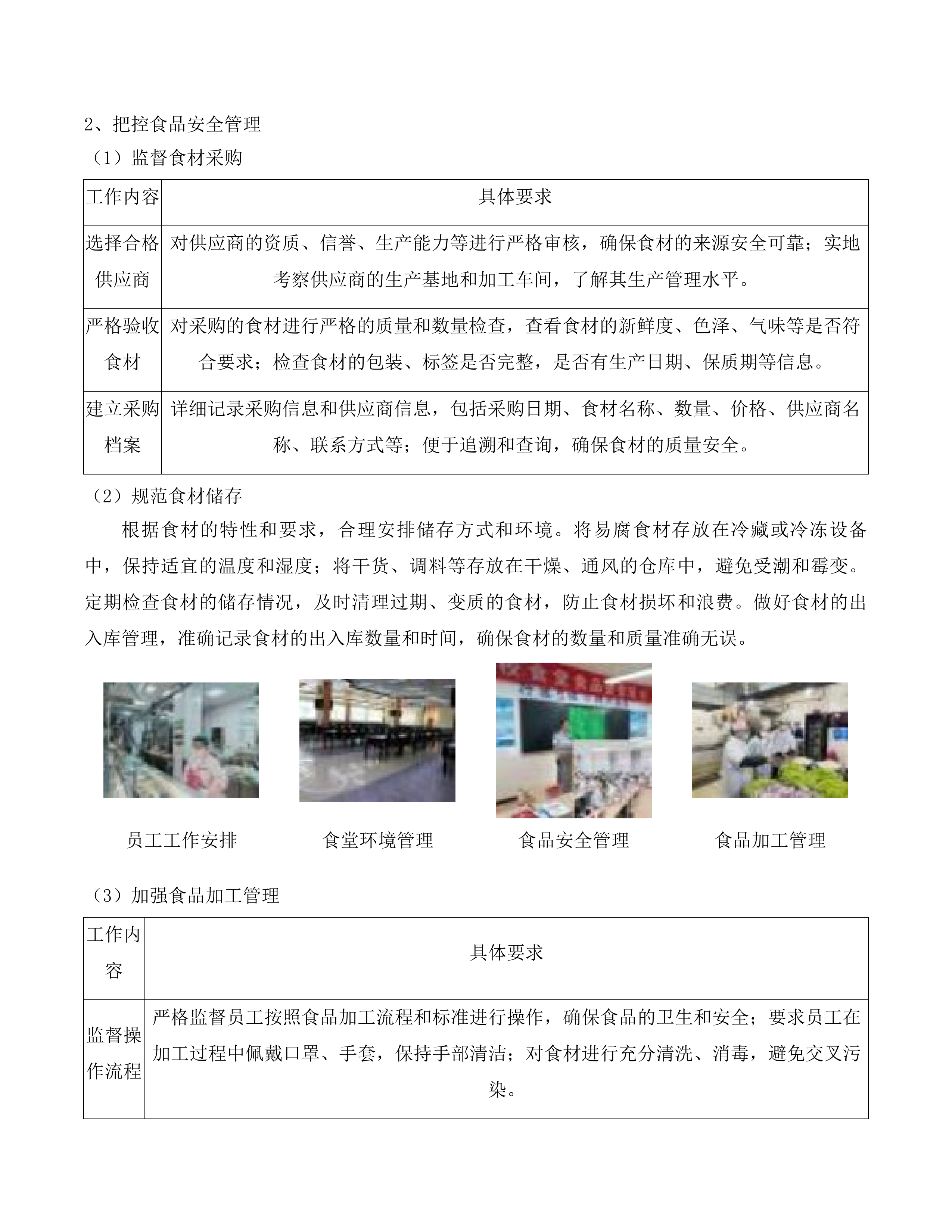 广州市番禺区实验中学自营食堂人员服务采购项目投标方案.docx 第12页