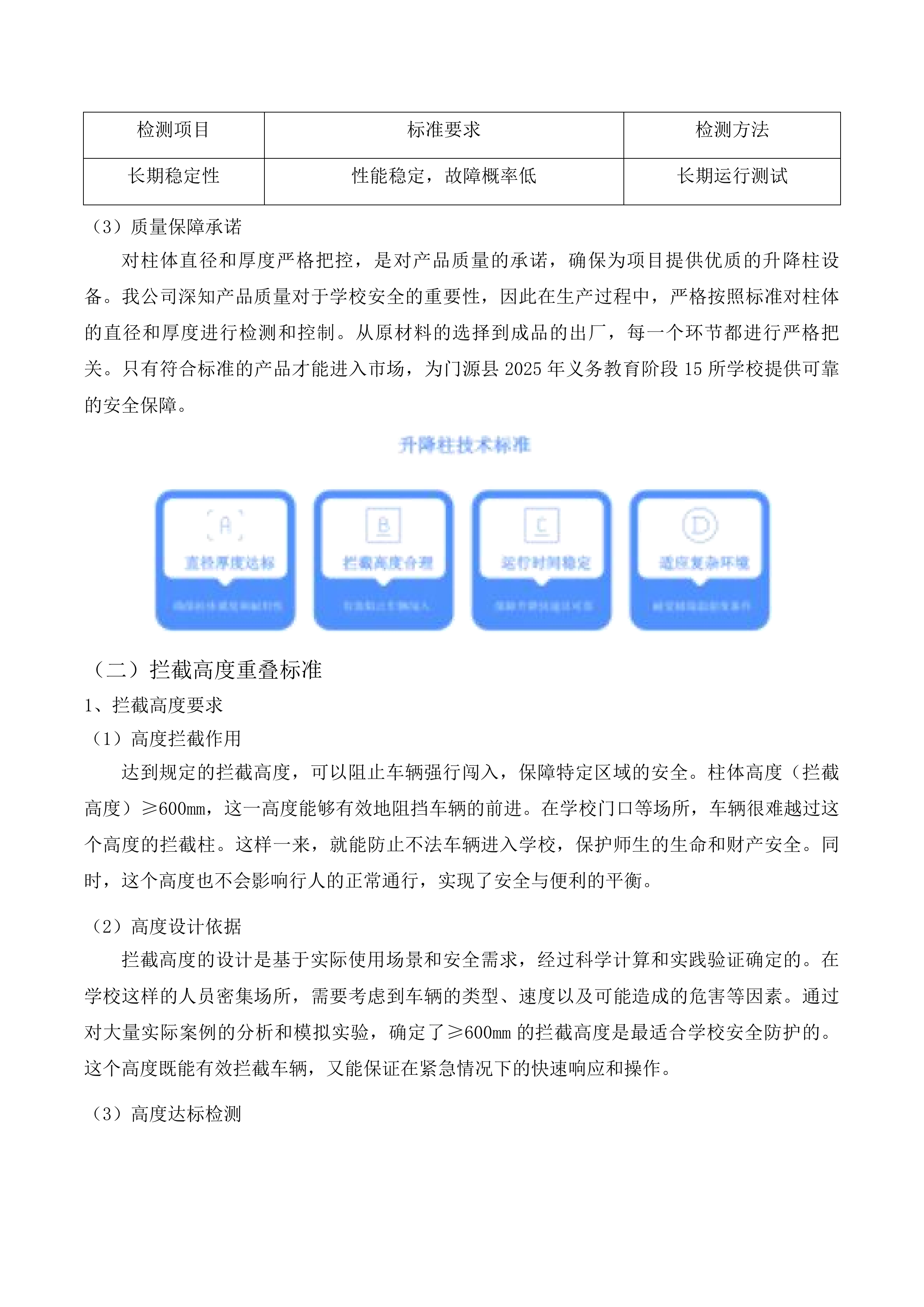 义务教育阶段15所学校电子防撞柱及部分附属设施投标方案.docx 第11页