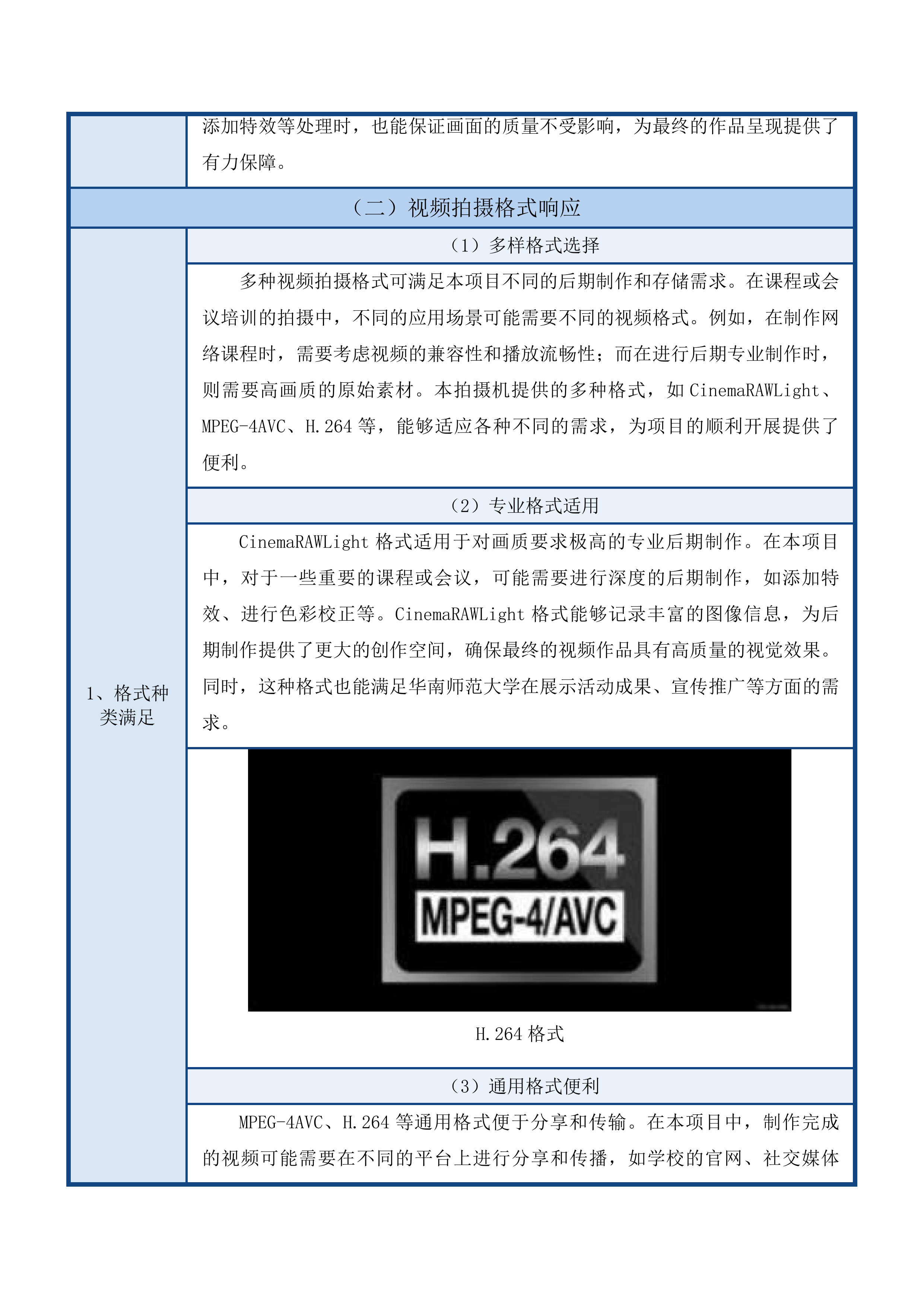 华南师范大学2025-2027年度摄影摄像技术服务采购项目投标方案.docx 第9页