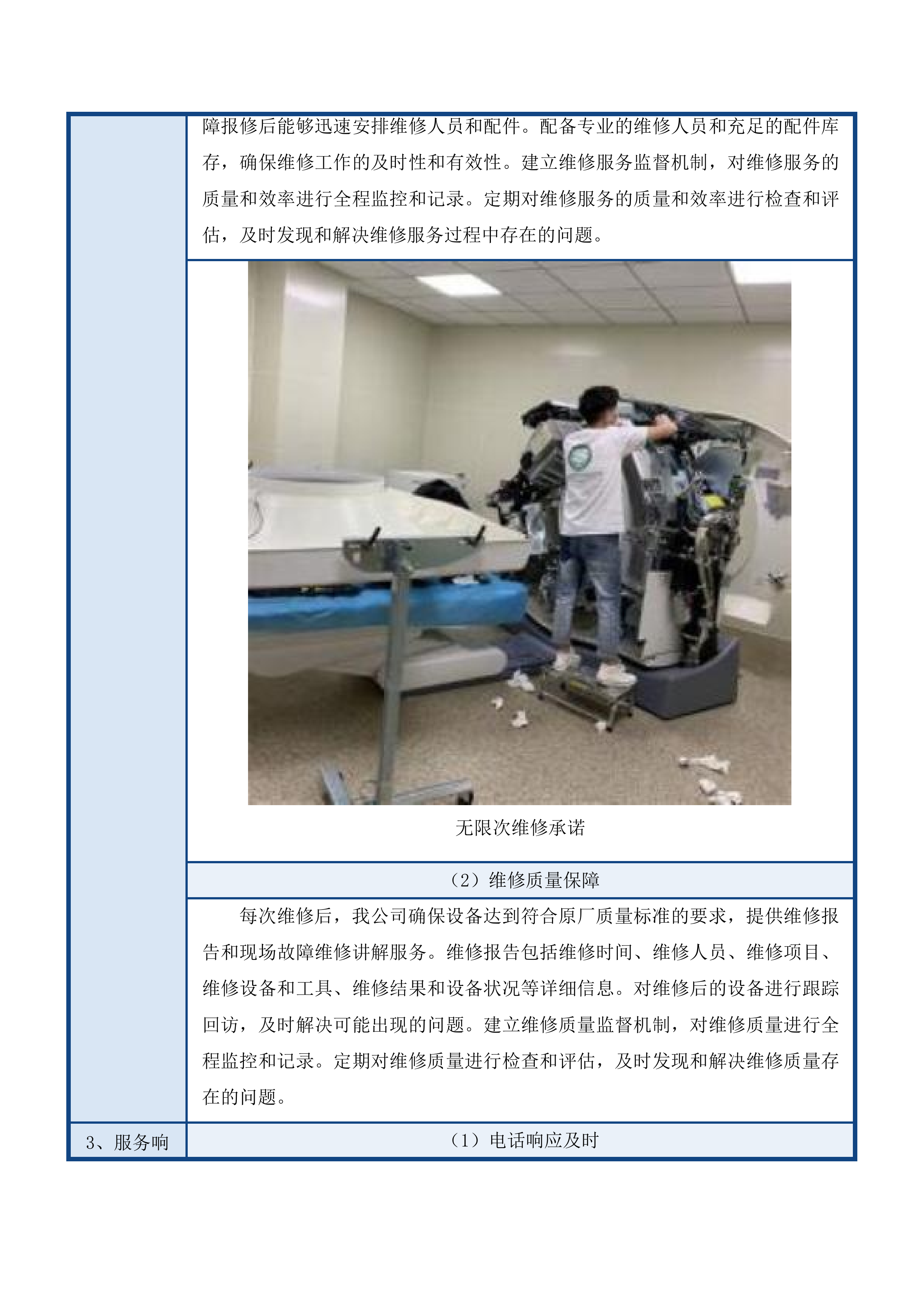 广州市番禺区何贤纪念医院医疗设备维护保养服务项目投标方案.docx 第12页