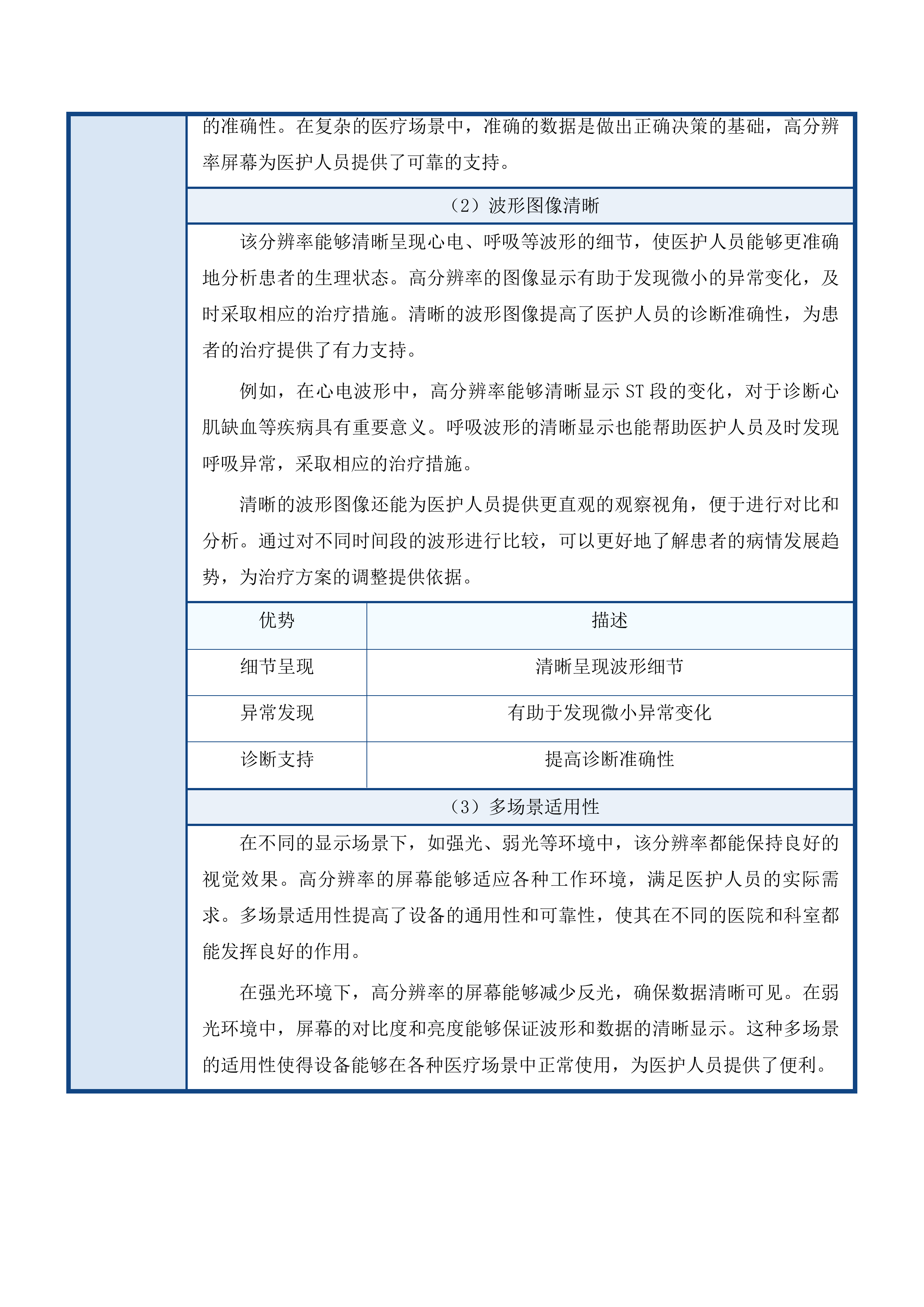护理单元除颤仪及床旁监护仪投标方案.docx 第10页