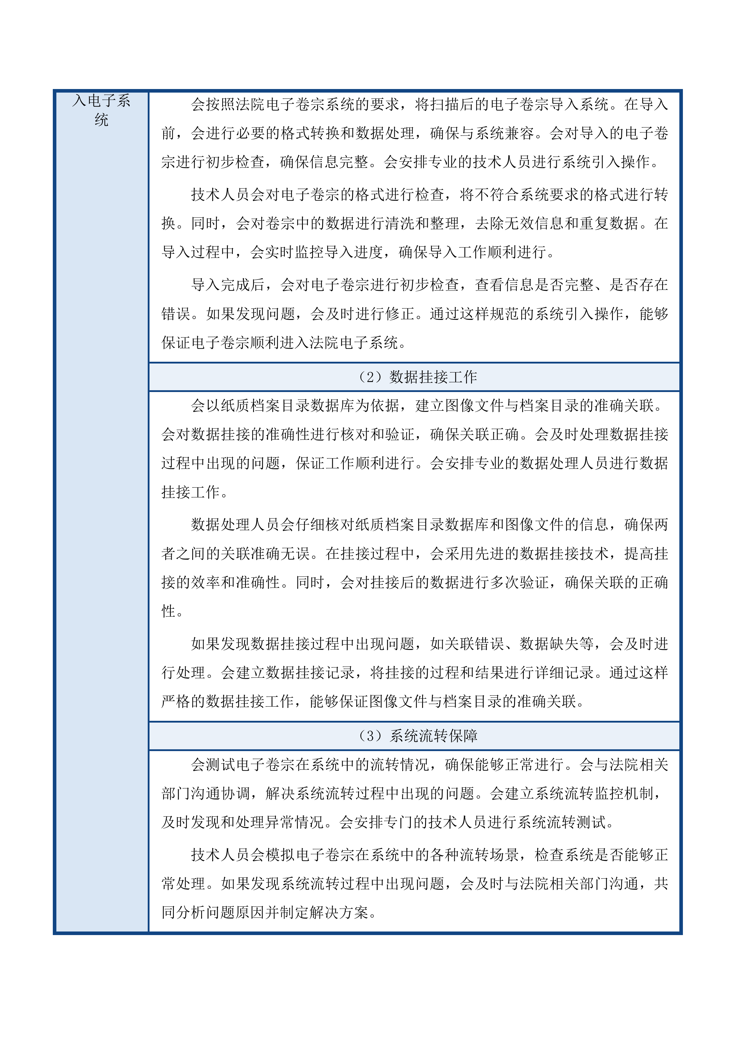 珠海市香洲区人民法院电子卷宗随案扫描和档案数字化加工服务项目（第二次）投标方案.docx 第14页