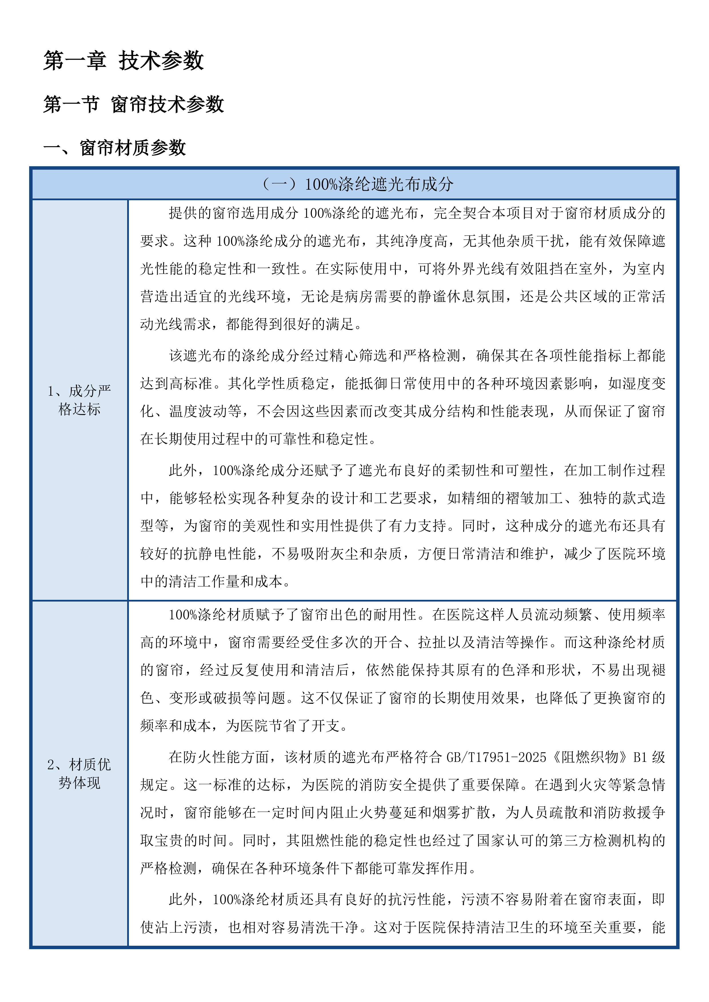 青海区域医疗中心窗帘、纱帘、隔帘、门窗、轨道等采购项目投标方案.docx 第9页