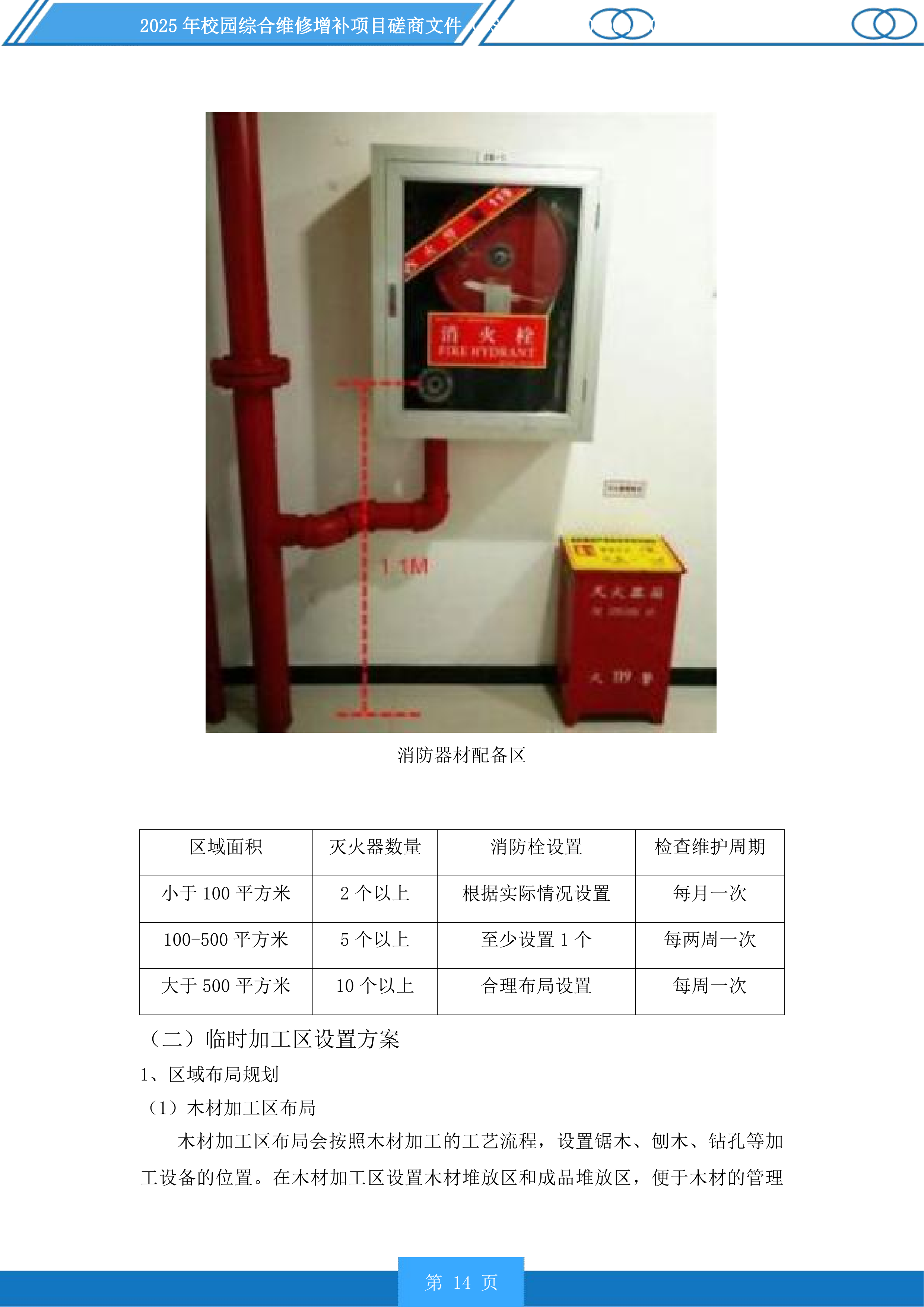 2025年校园综合维修增补项目磋商文件投标方案.docx 第14页