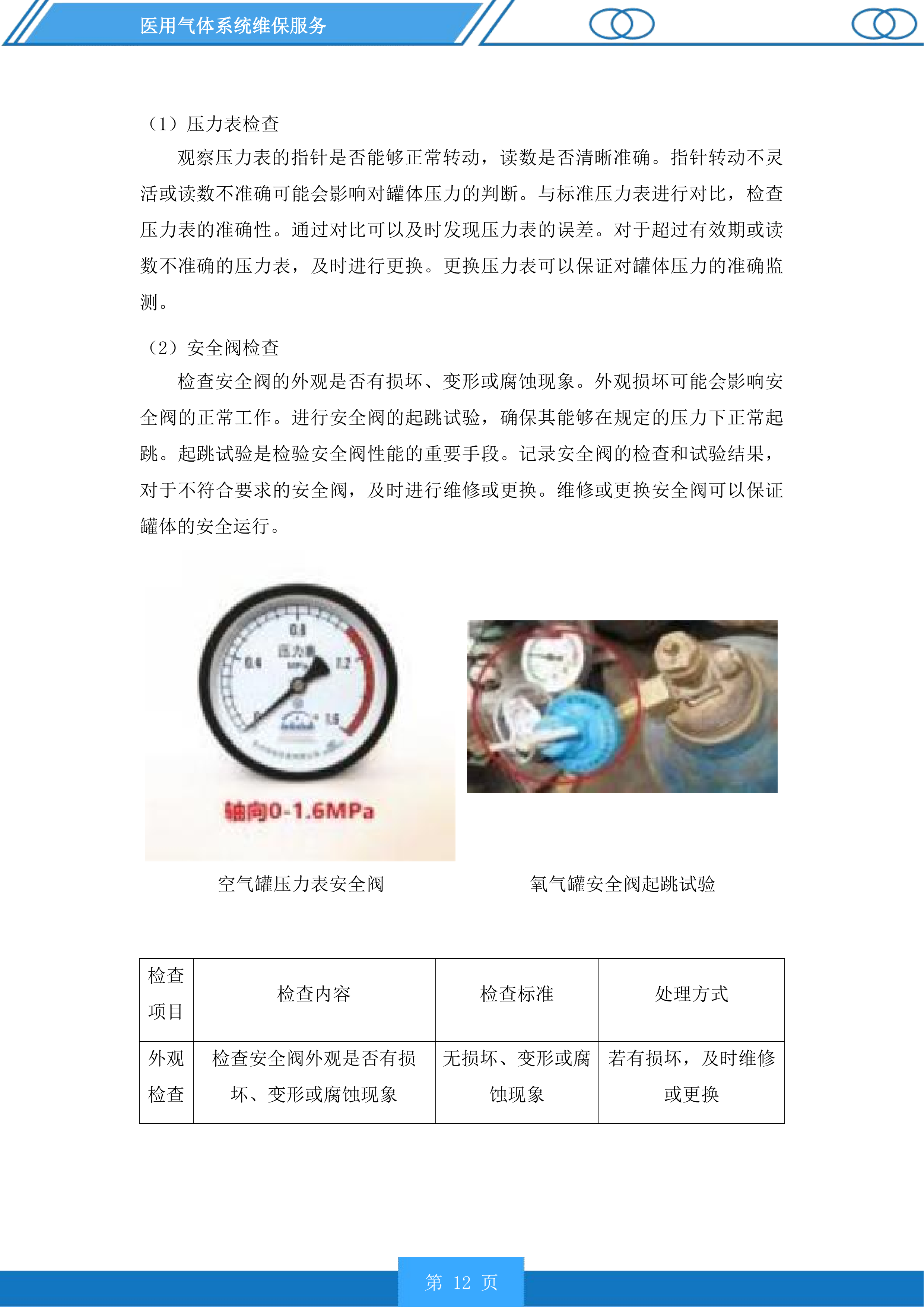 医用气体系统维保服务投标方案.docx 第12页