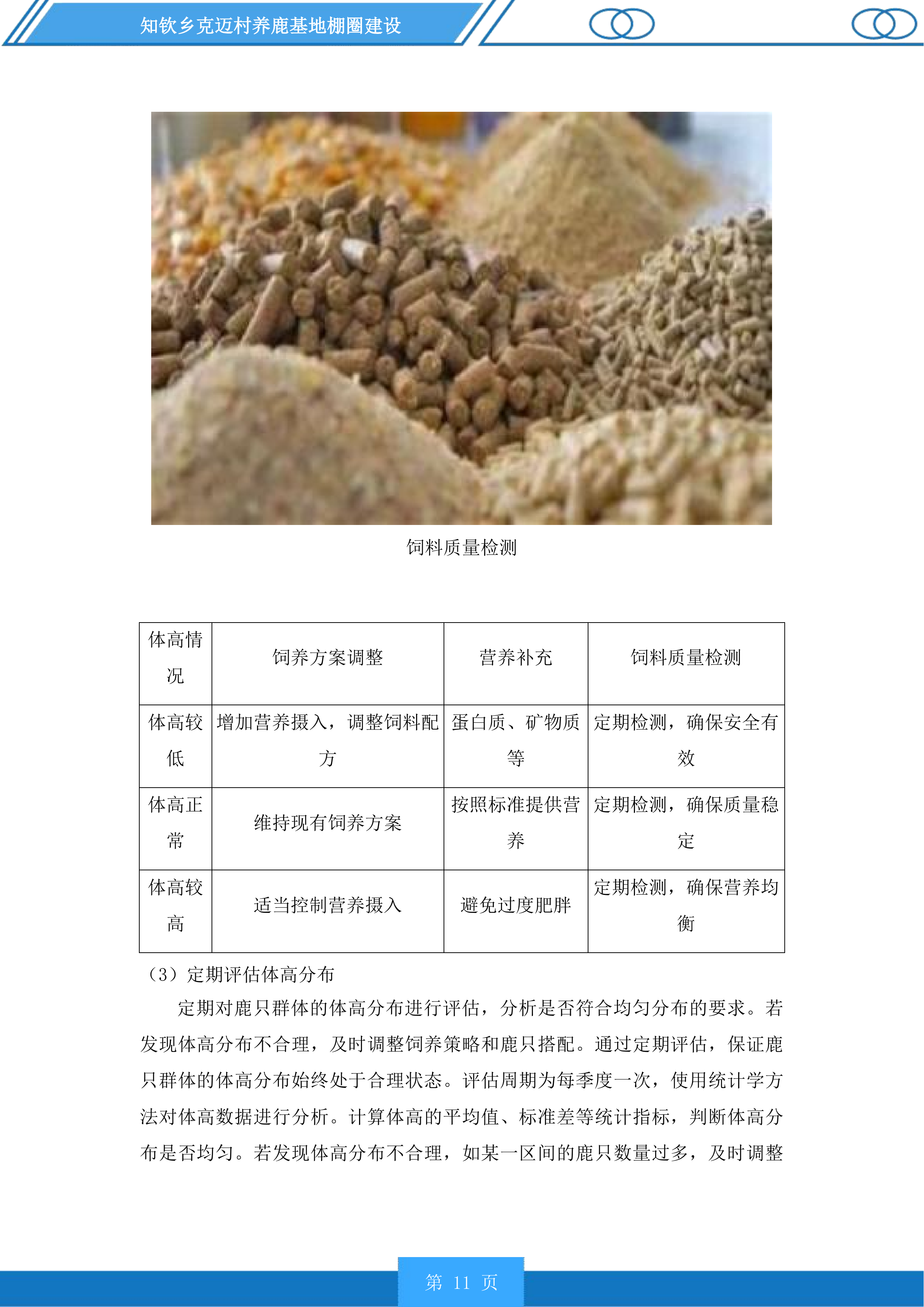 知钦乡克迈村养鹿基地棚圈建设投标方案.docx 第11页