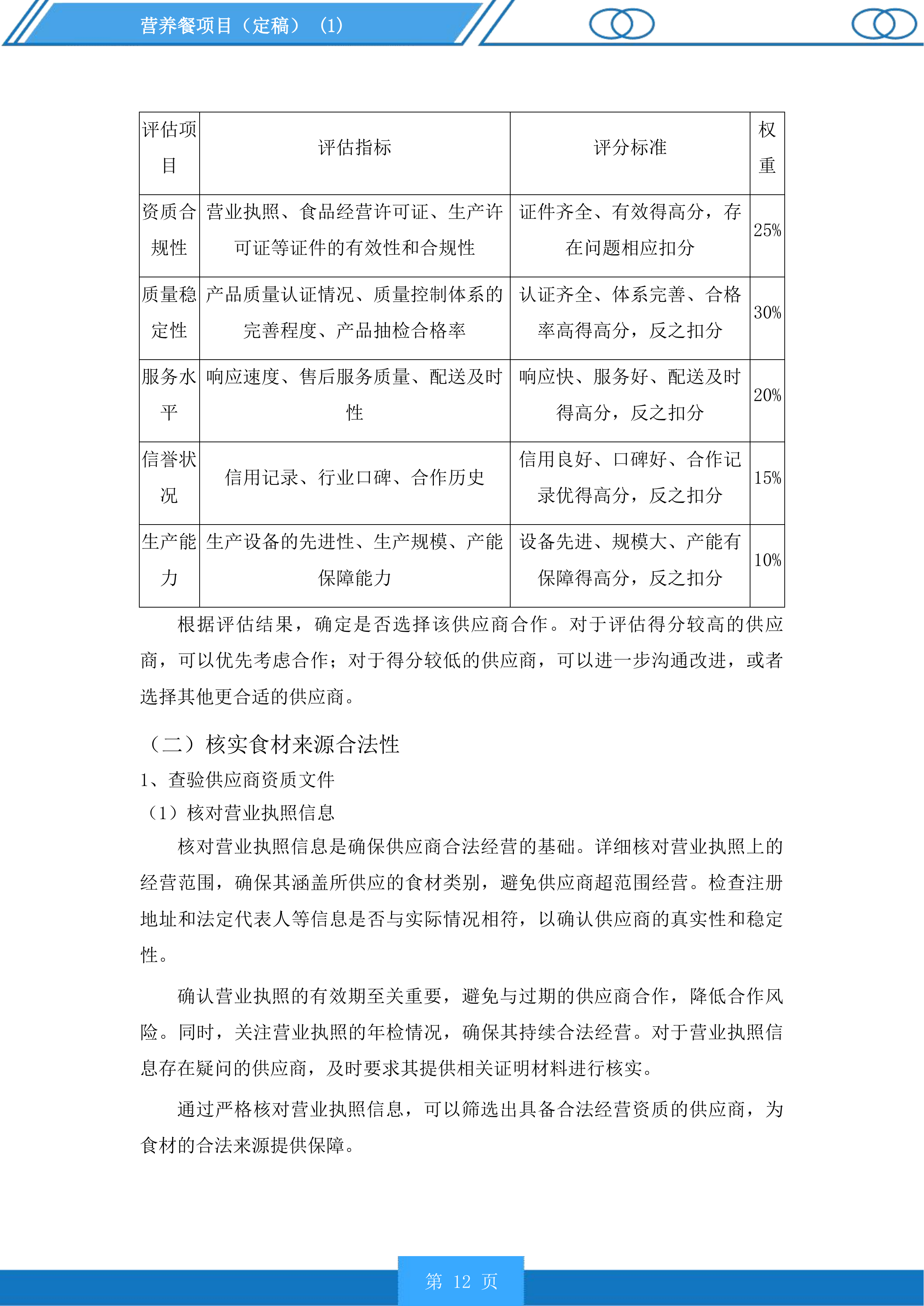 营养餐项目投标方案.docx 第12页