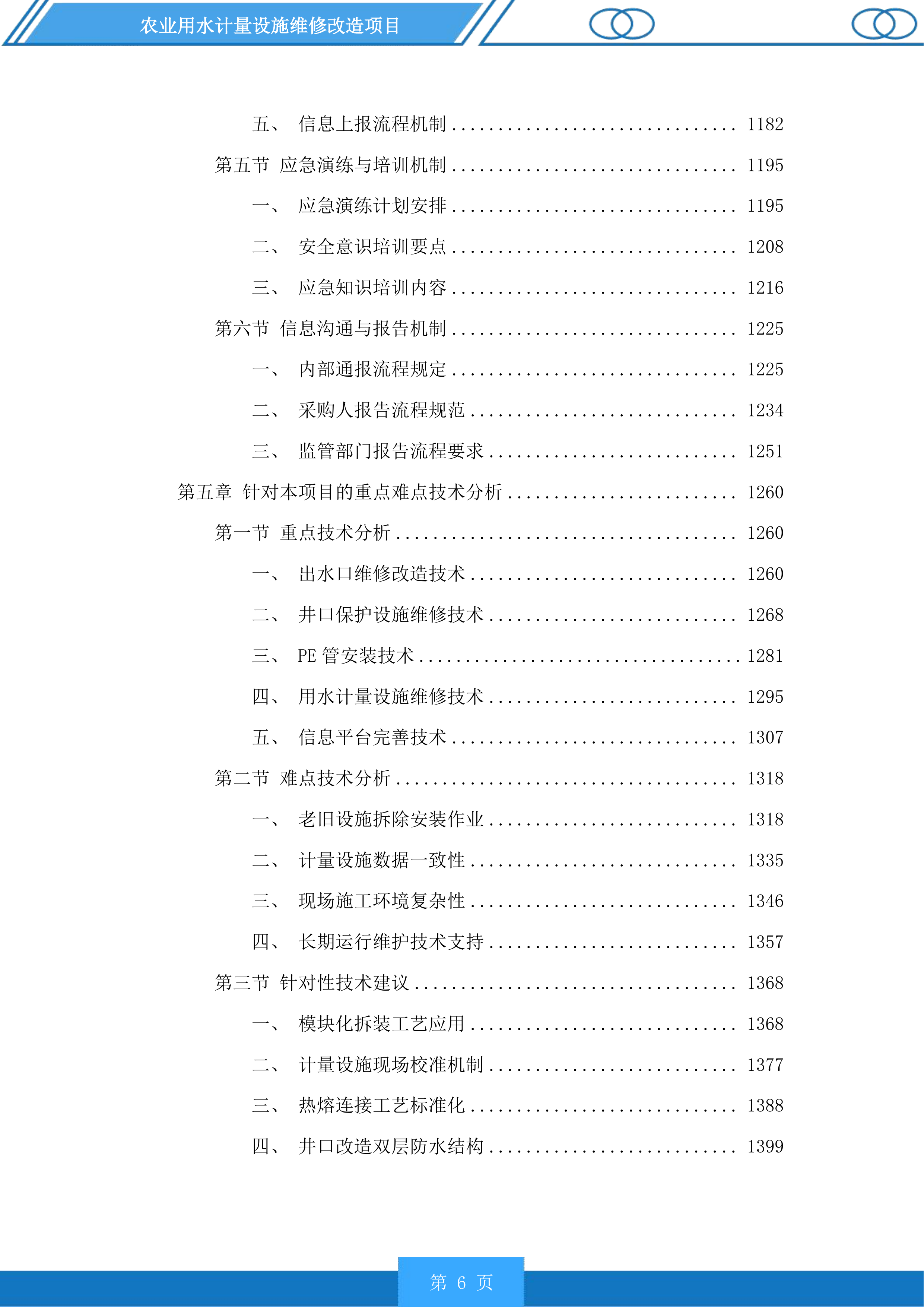 农业用水计量设施维修改造项目投标方案.docx 第6页