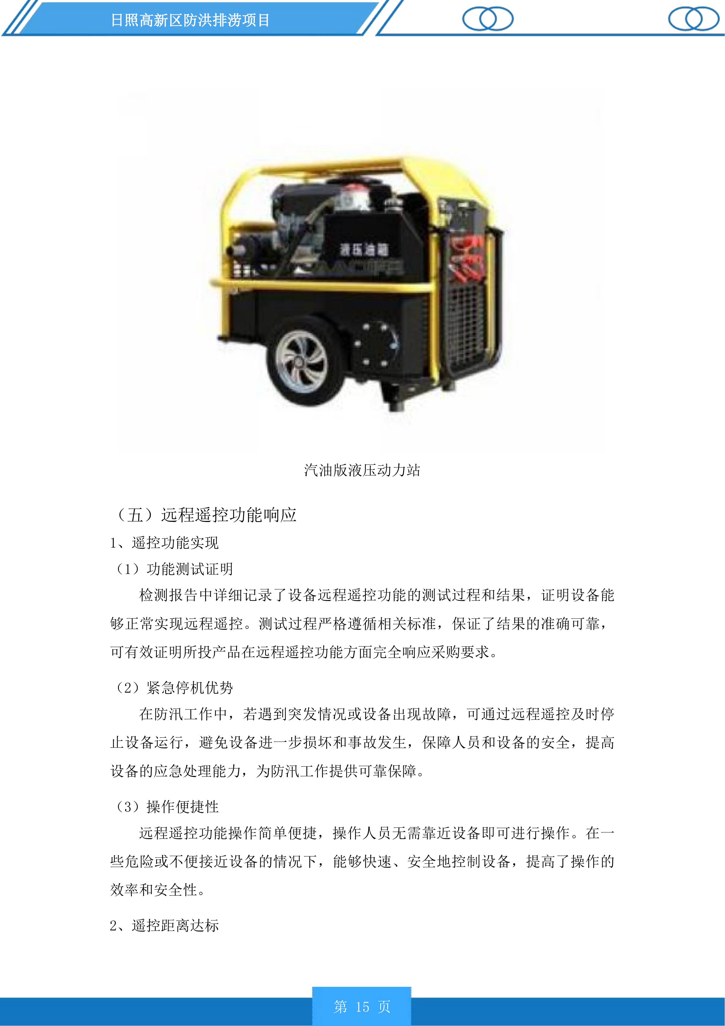 日照高新区防洪排涝项目投标方案.docx 第15页