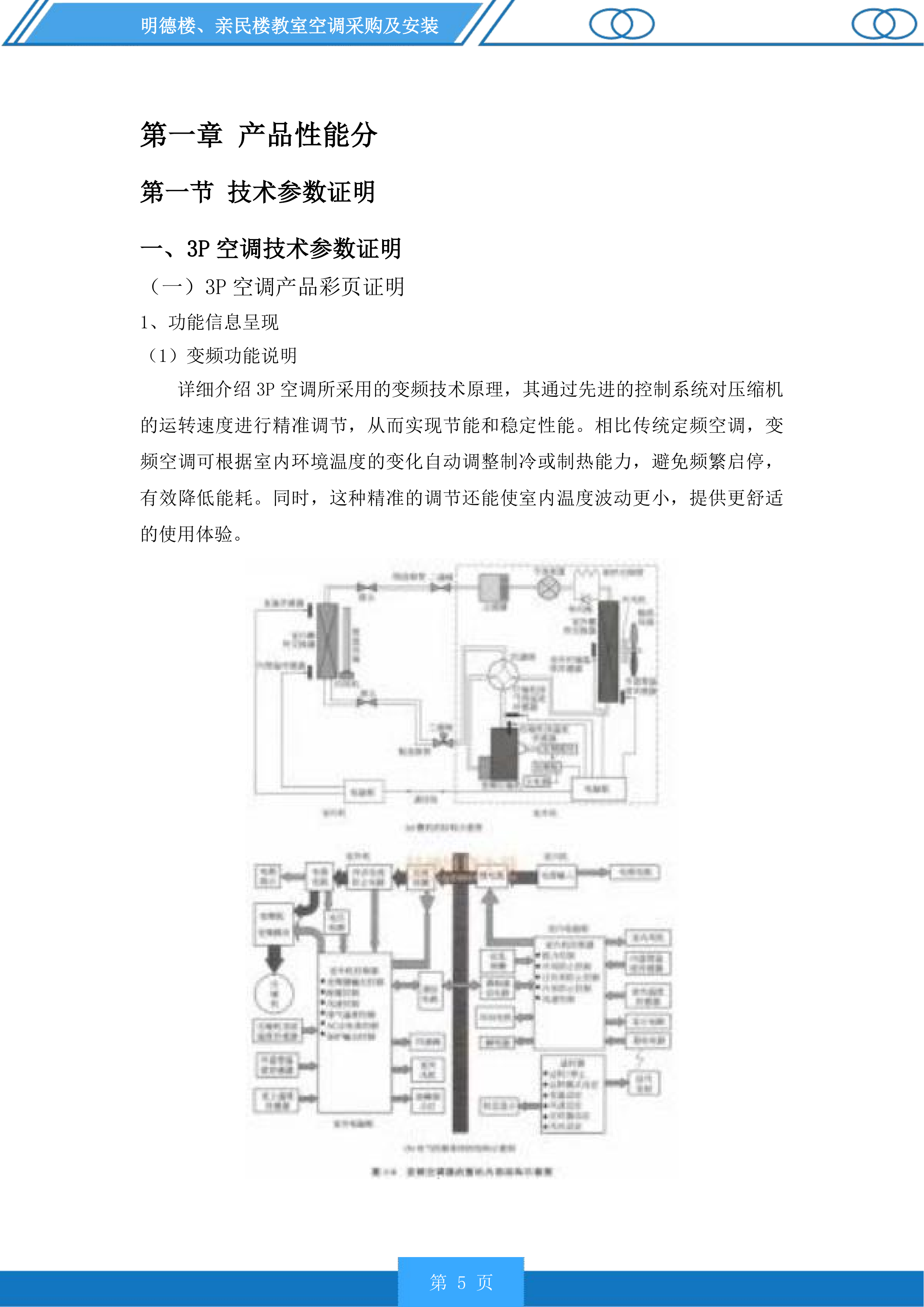 明德楼、亲民楼教室空调采购及安装投标方案.docx 第5页