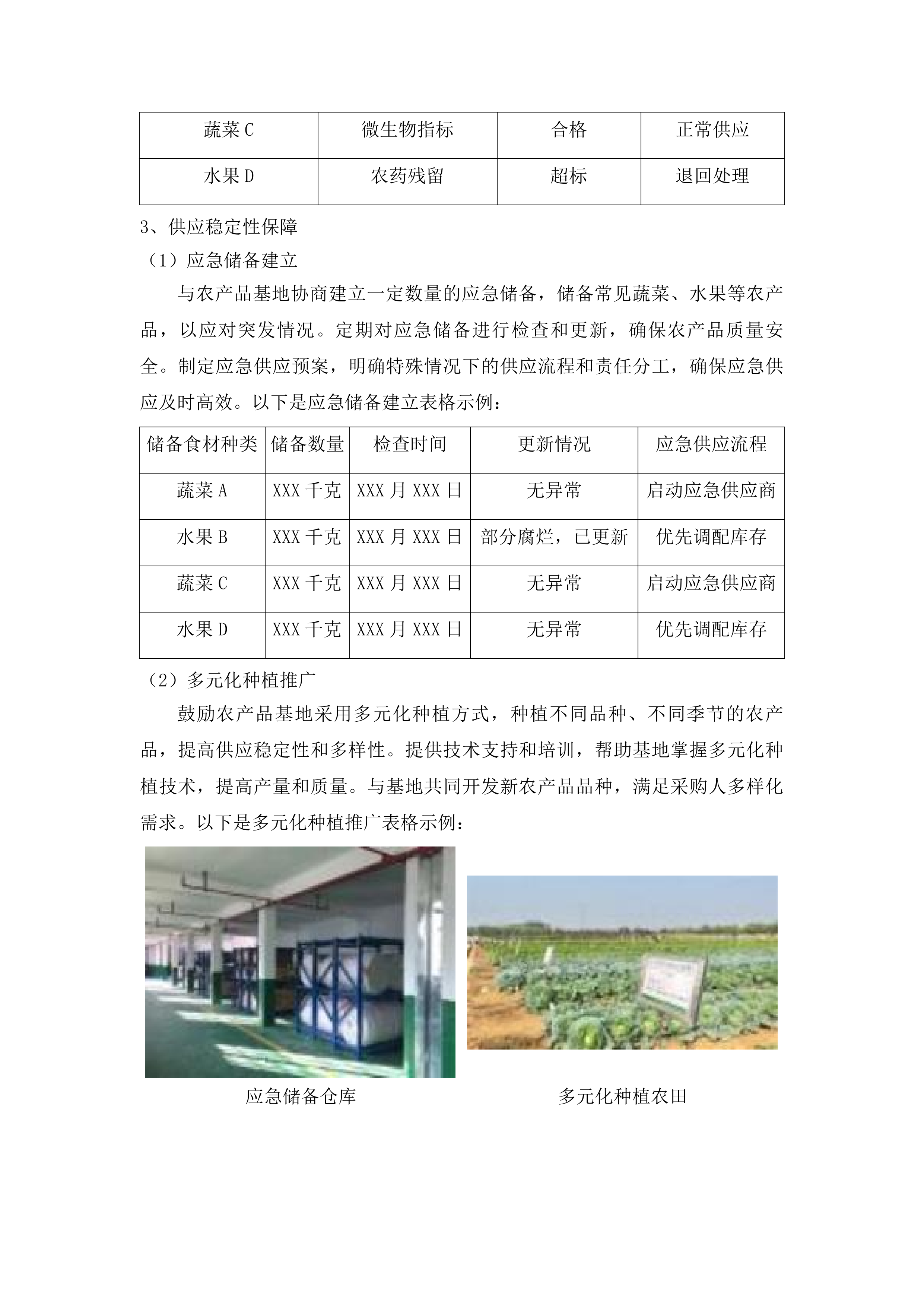 平洲派出所日常食材采购项目投标方案.docx 第14页