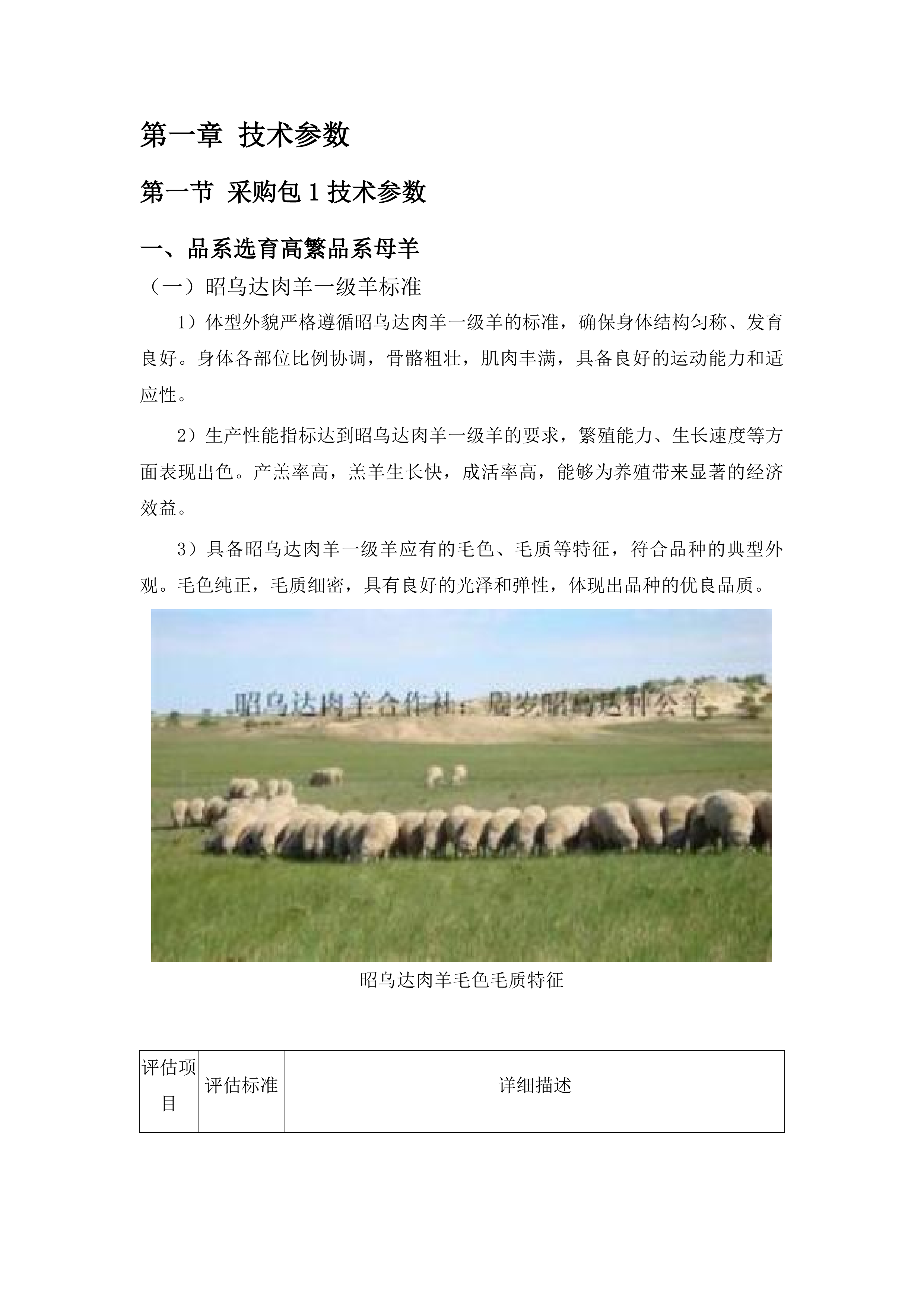 内蒙古自治区克什克腾旗现代农业产业园创建项目种羊购买种质资源引进品系选育投标方案.docx 第9页