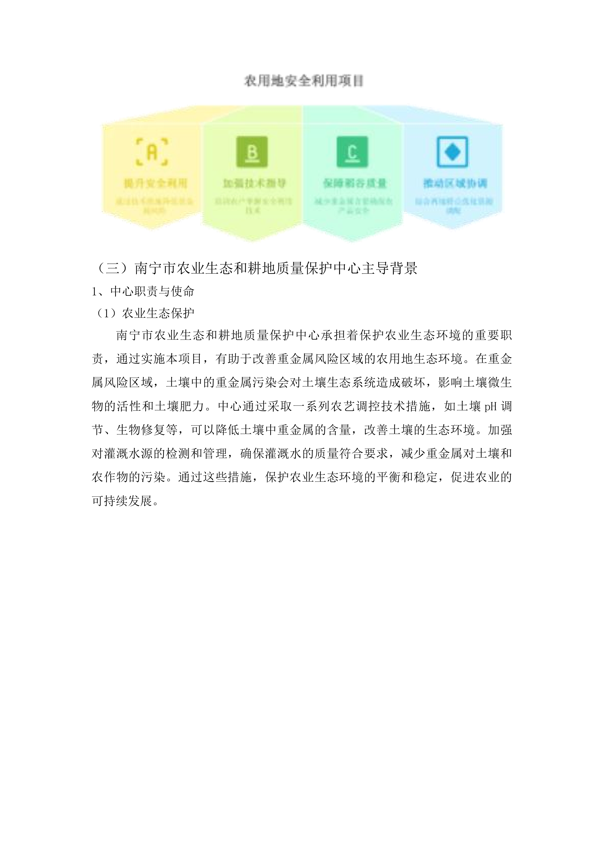 南宁市重金属风险区域农用地安全利用及技术宣传指导实施项目投标方案.docx 第14页