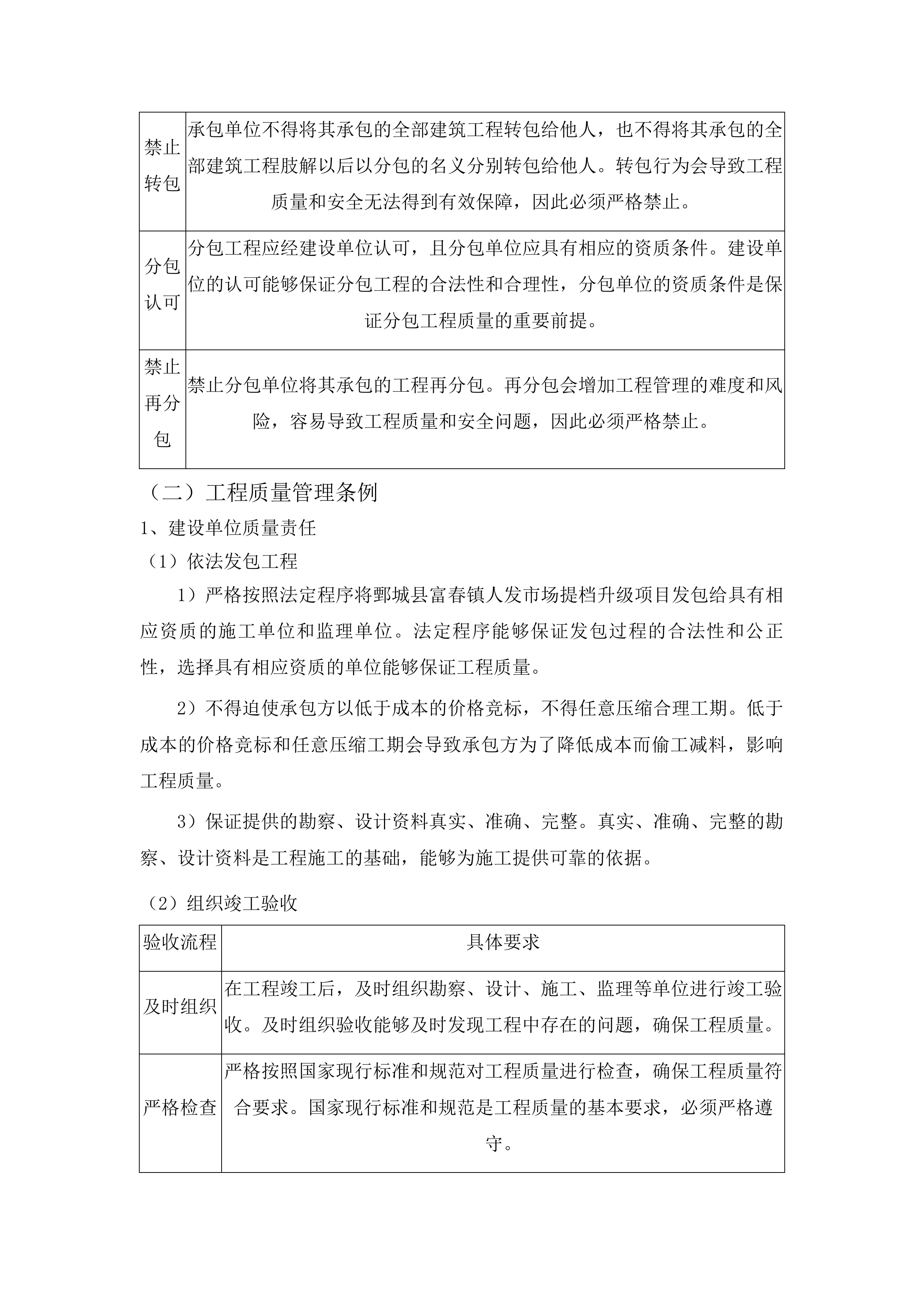 鄄城县富春镇张油坊村、清水潭村、高庄村、北富春村、许庄村、赵仟庄村人发市场提档升级项目投标方案.docx 第14页