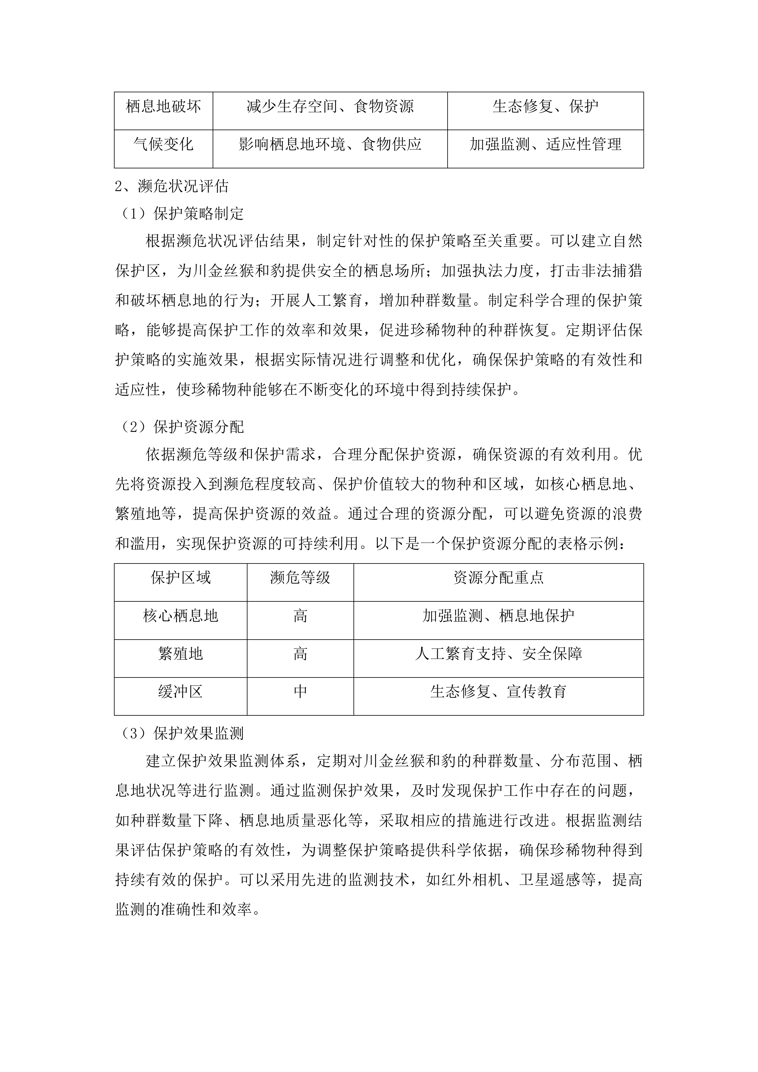 大熊猫国家公园阿坝片区野生动物专项调查（一期）项目投标方案.docx 第7页