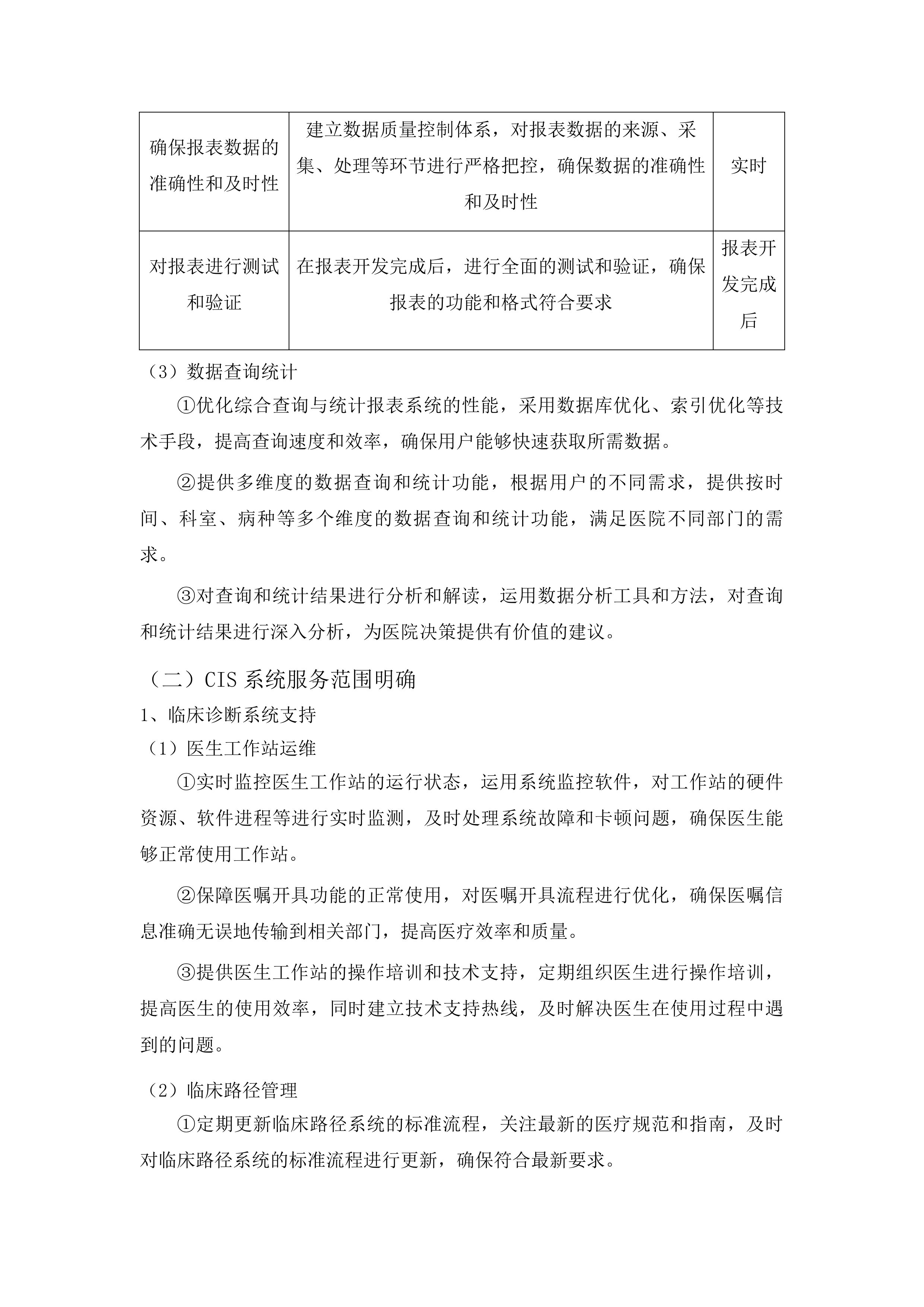 医院信息系统软件运维服务(二次)投标方案.docx 第11页