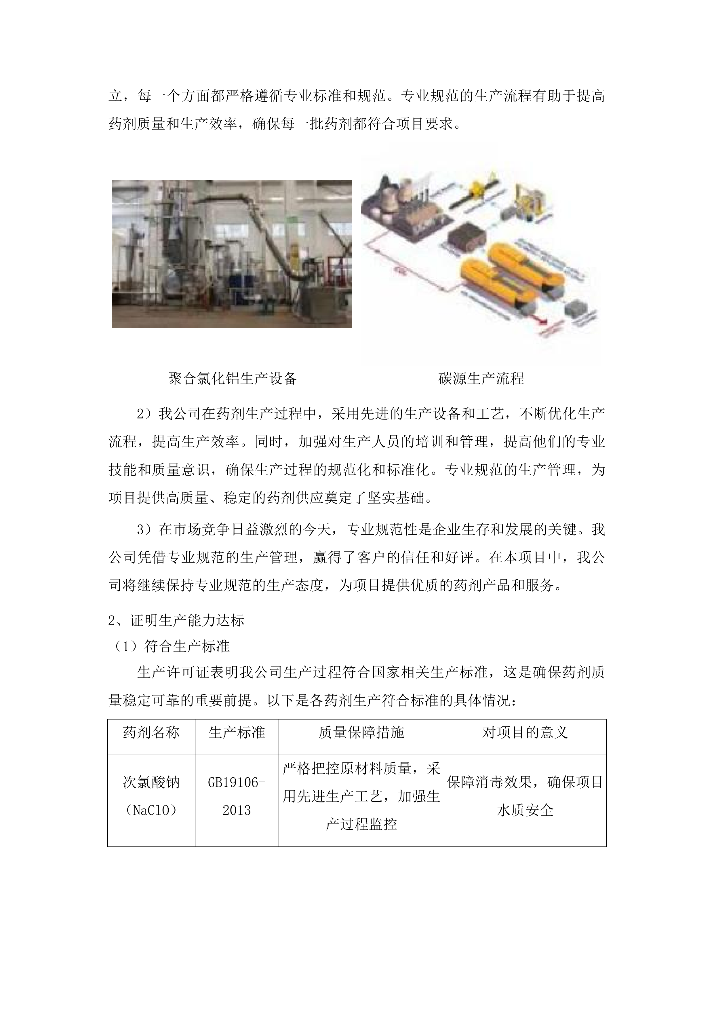 扶余市污水处理有限公司所需药品采购项目投标方案.docx 第10页