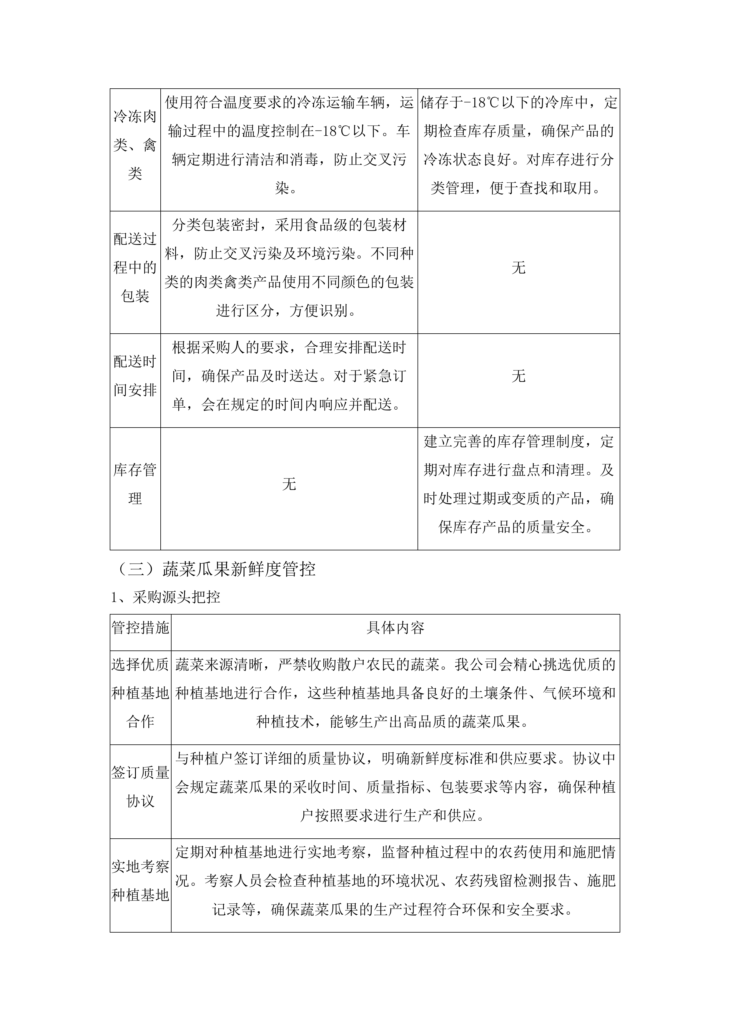英德市看守所饭堂食材配送供应商招标项目投标方案.docx 第8页