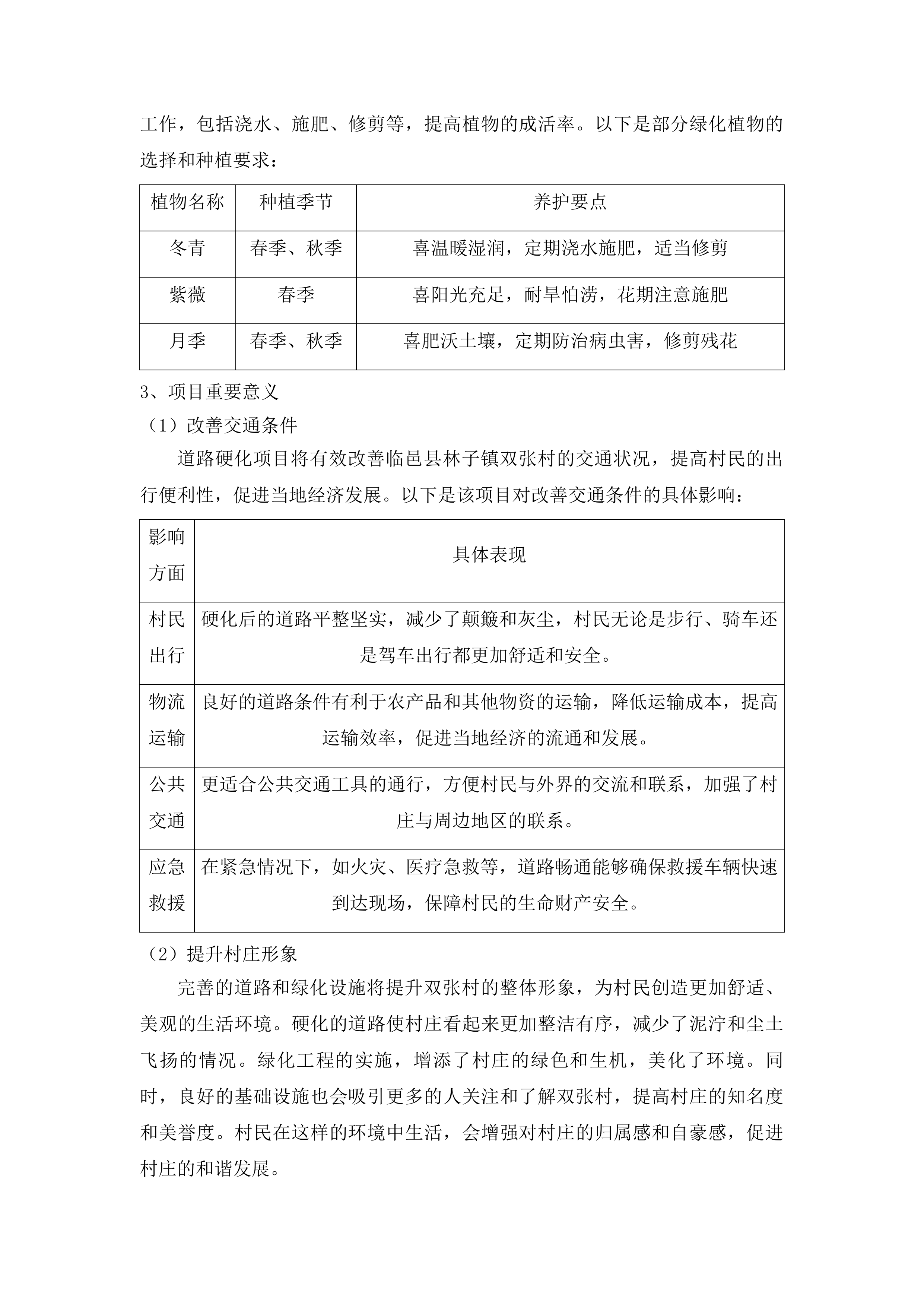 临邑县林子镇双张村道路硬化项目投标方案.docx 第12页