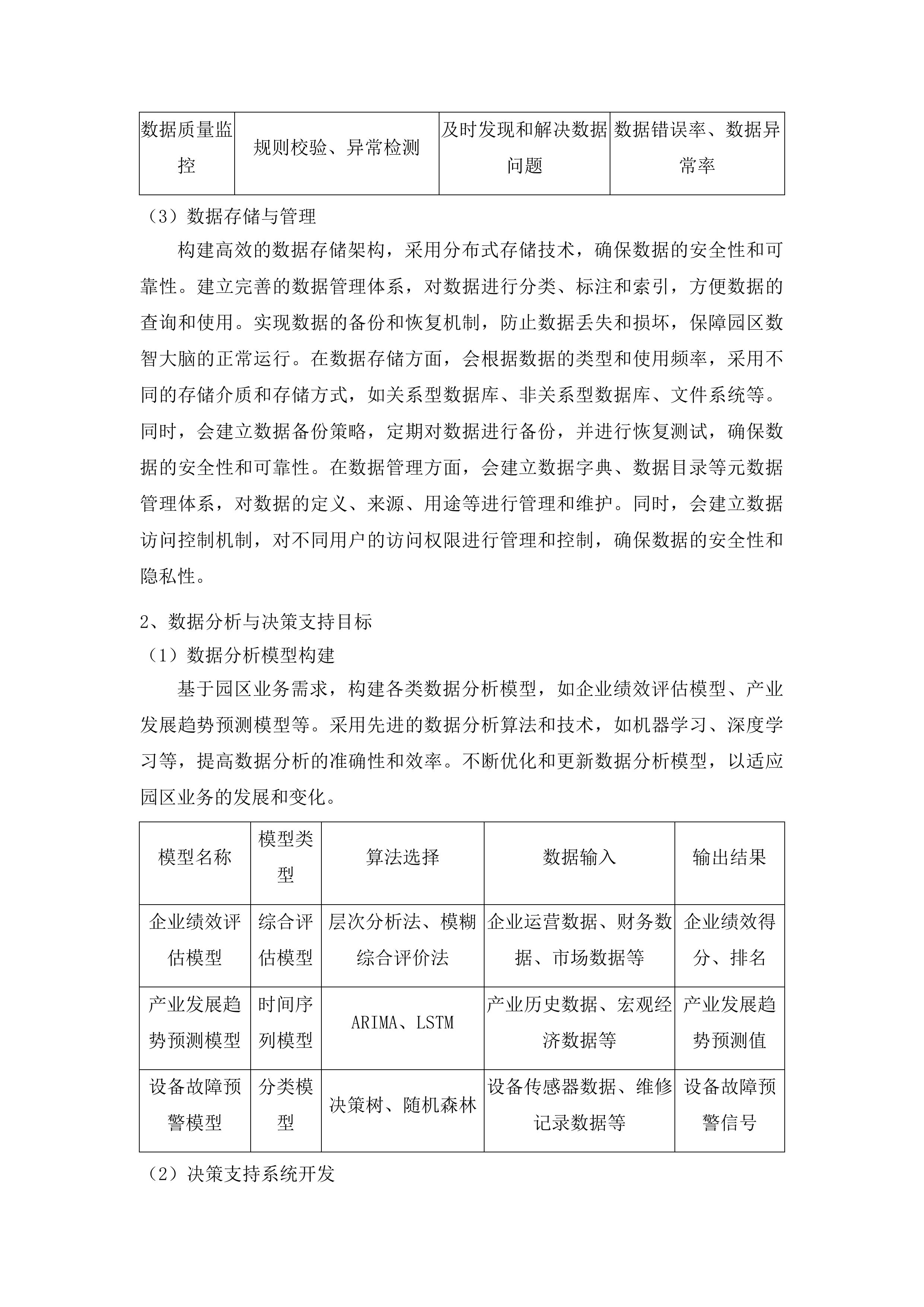 道真自治县上玉工业园区东西部协作共建产业园升级改造提升项目标段一数智大脑投标方案.docx 第5页
