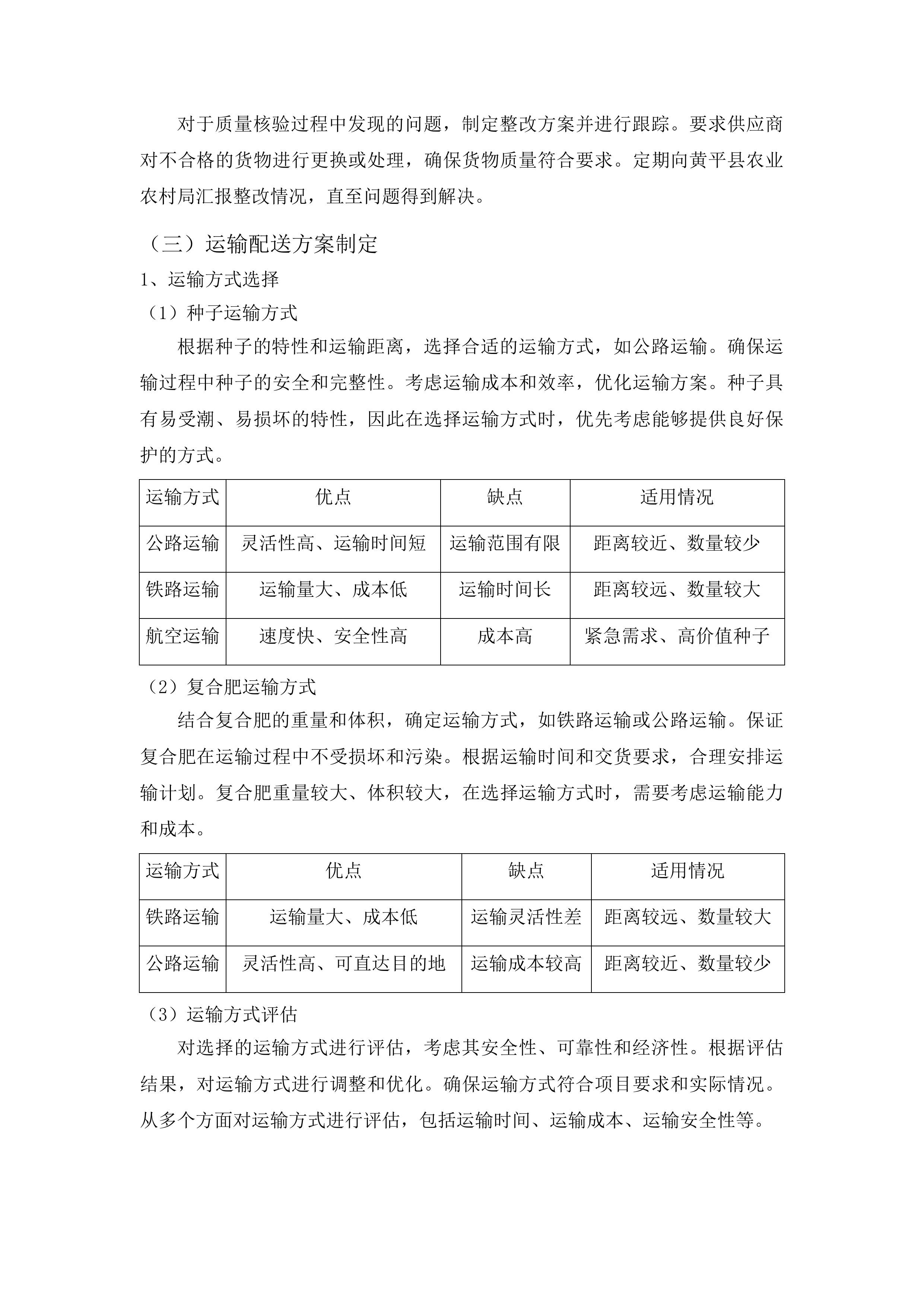 黄平县2025年油菜种植补助项目投标方案.docx 第13页