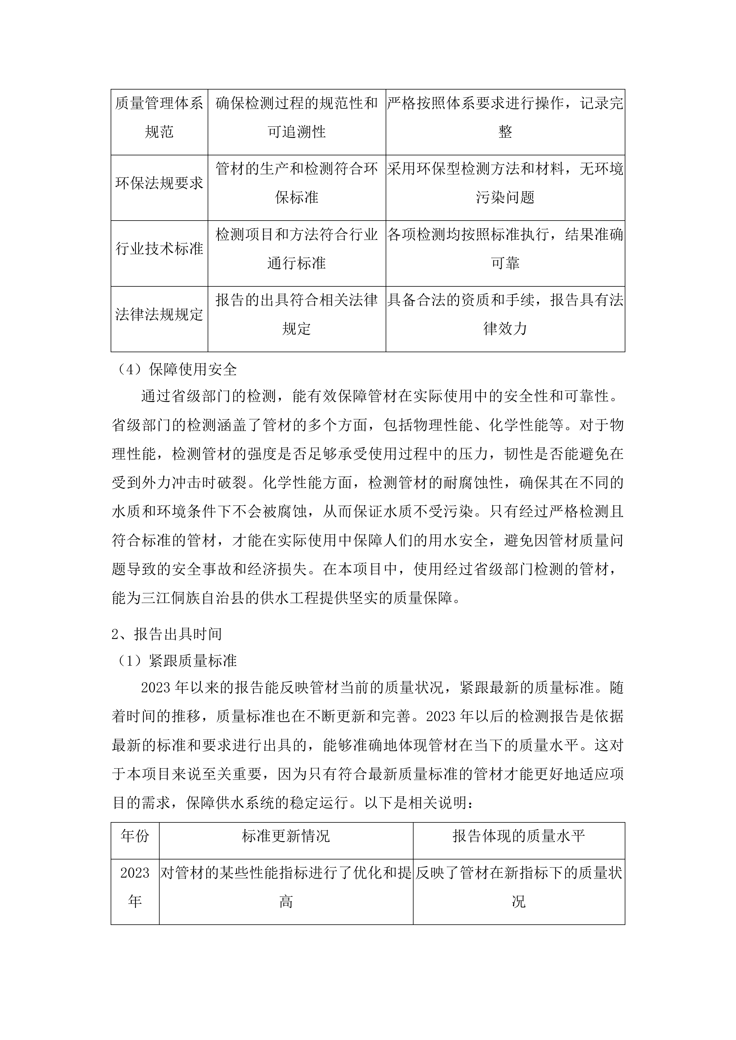 三江侗族自治县林溪镇程阳集中供水项目管材及净水消毒设备采购投标方案.docx 第15页