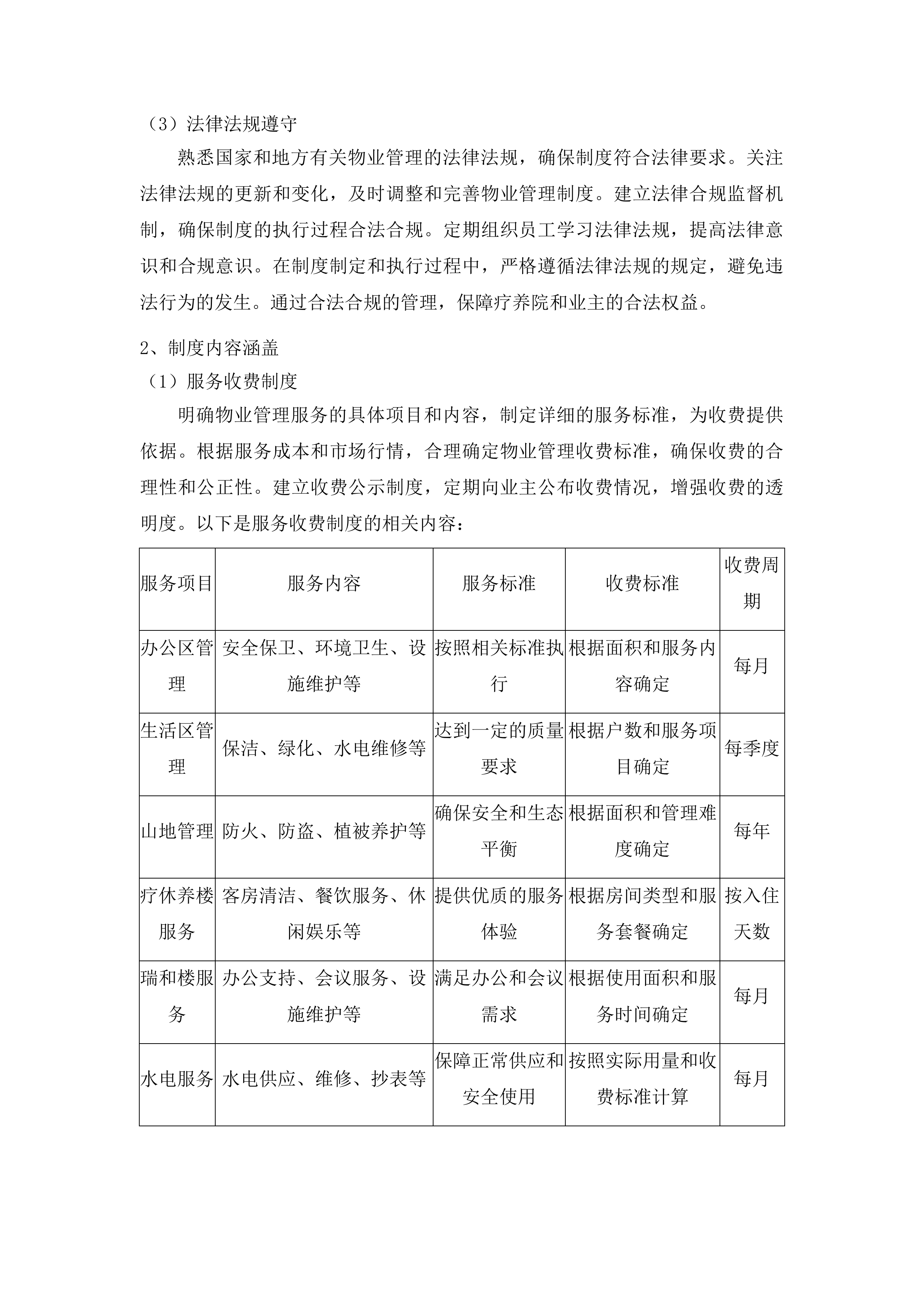 福建省金鸡山温泉疗养院年度物业服务管理投标方案.docx 第14页