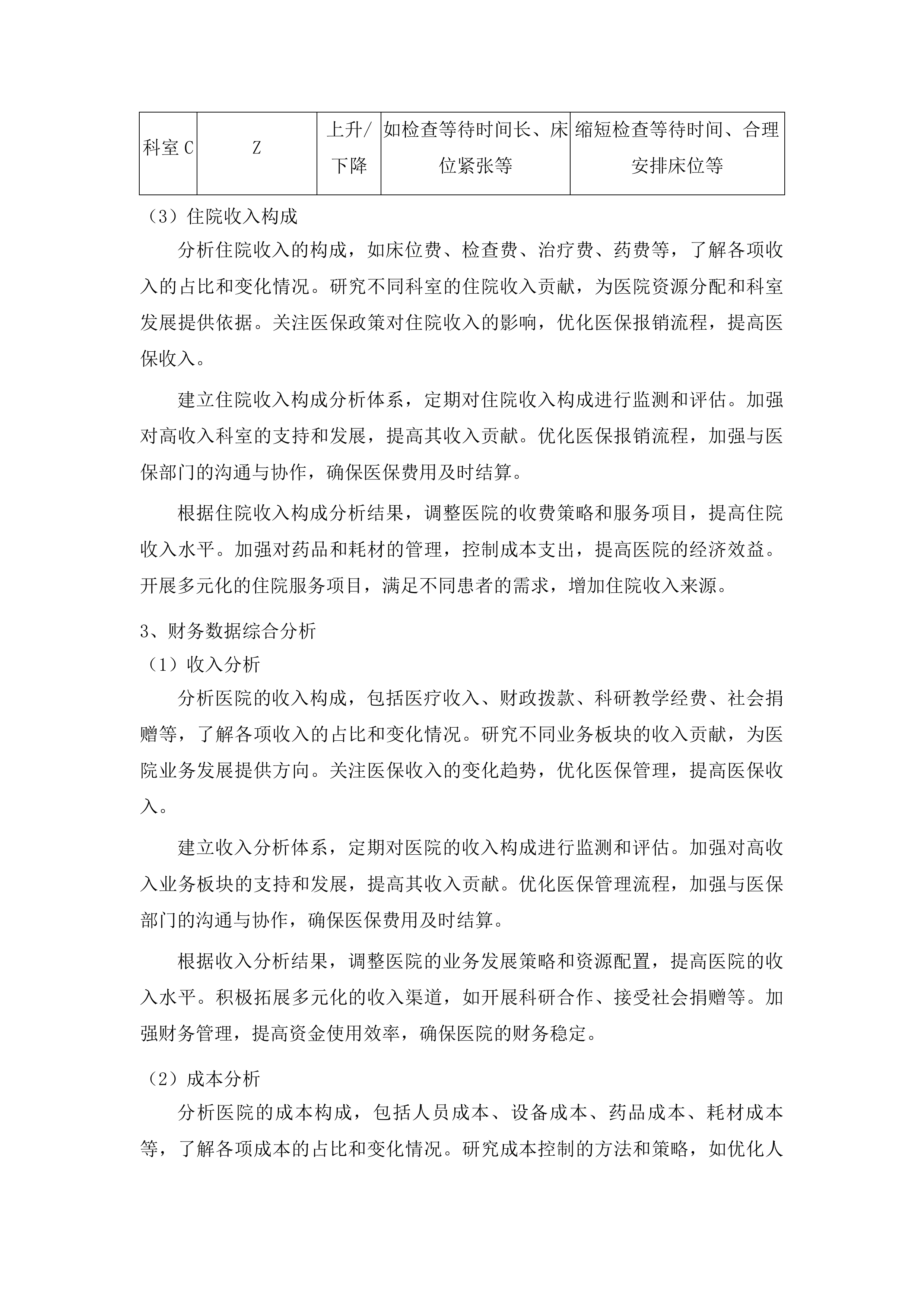 龙口市人民医院中长期发展战略规划咨询服务采购项目投标方案.docx 第13页