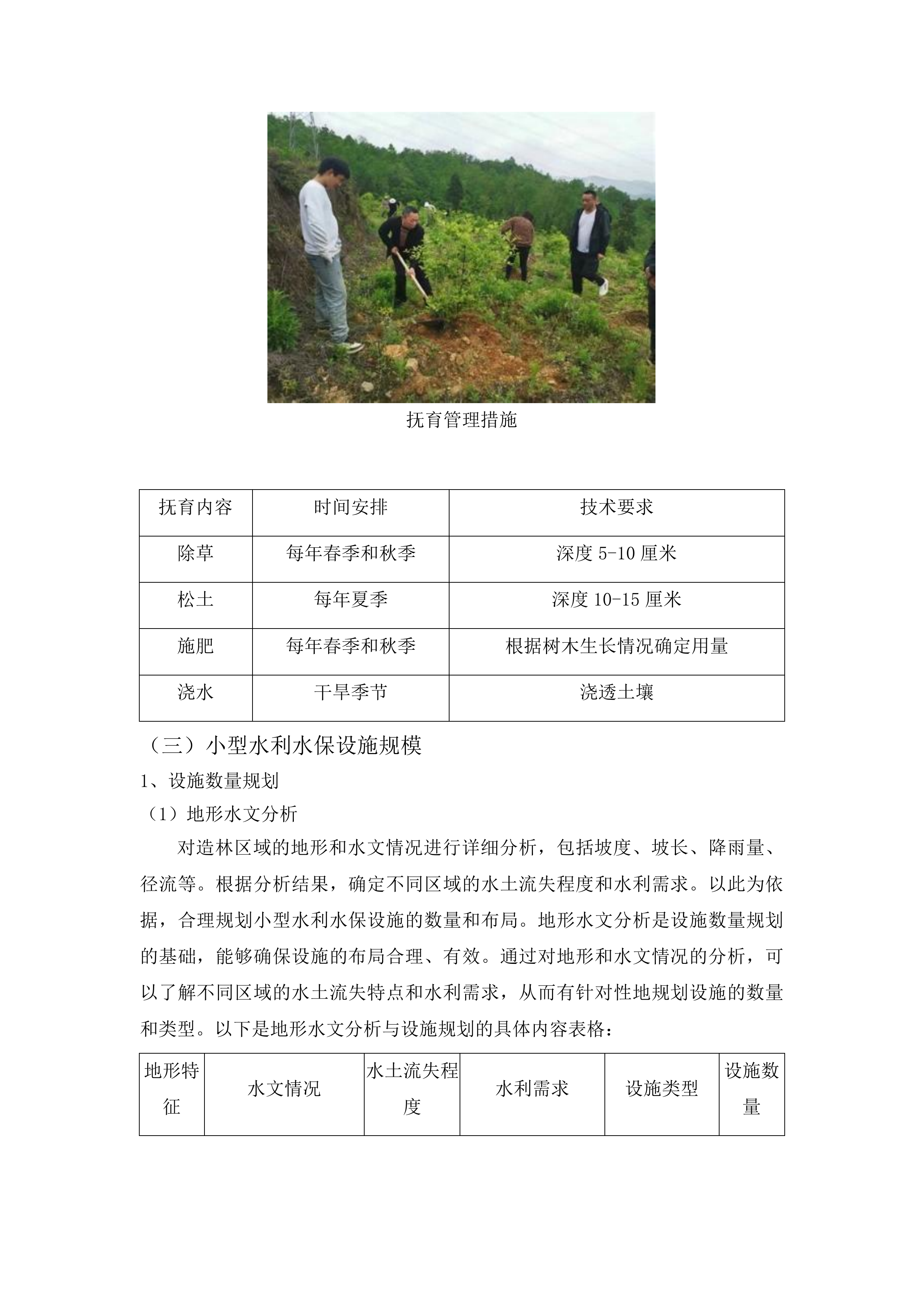 甘肃省庆阳市东南部陇东地区生态保护修复和水土流失综合治理项目庆城县初步设计投标方案.docx 第15页