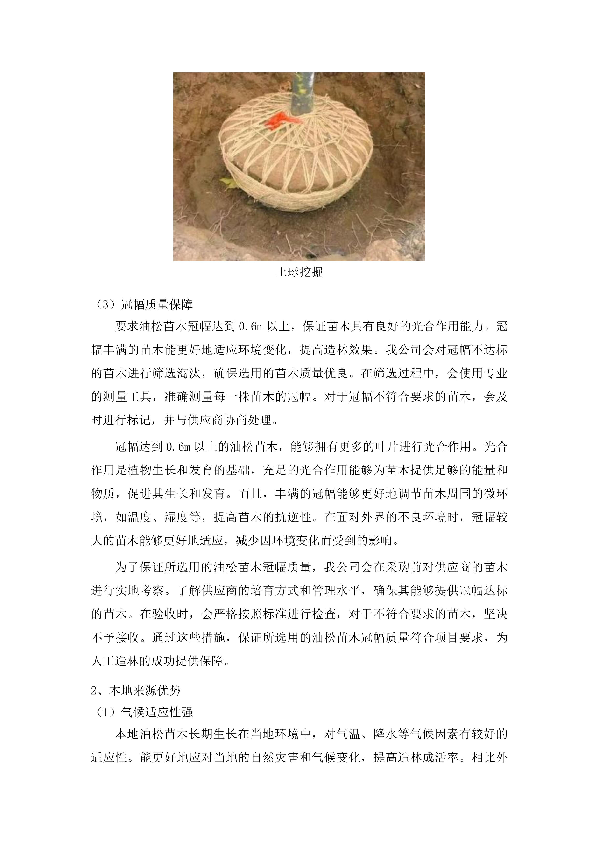 迭部县2024年中央财政林业草原改革发展资金其他国土绿化项目投标方案.docx 第8页