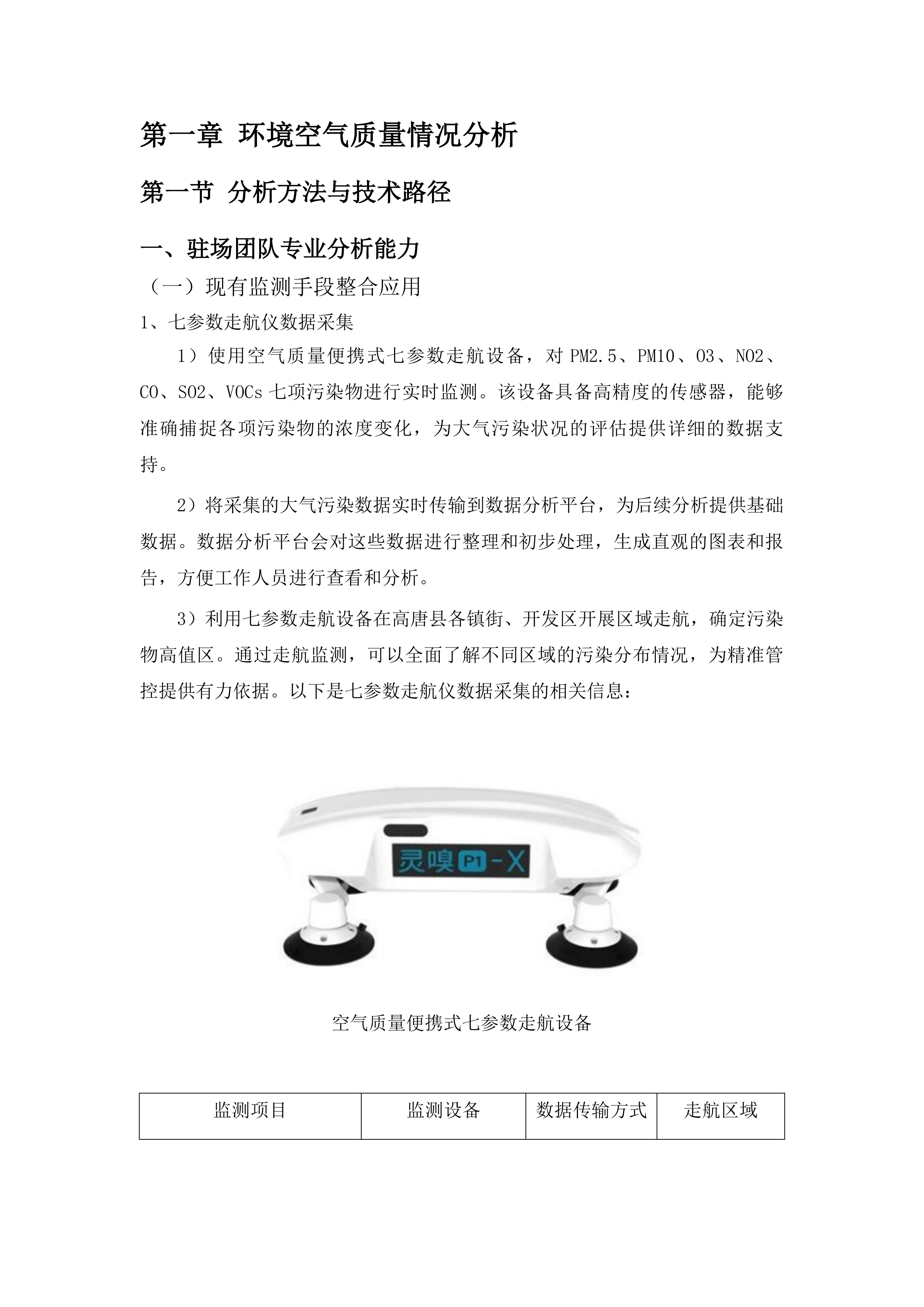 聊城市生态环境局高唐县分局高唐县镇街大气精准管控项目投标方案.docx 第15页