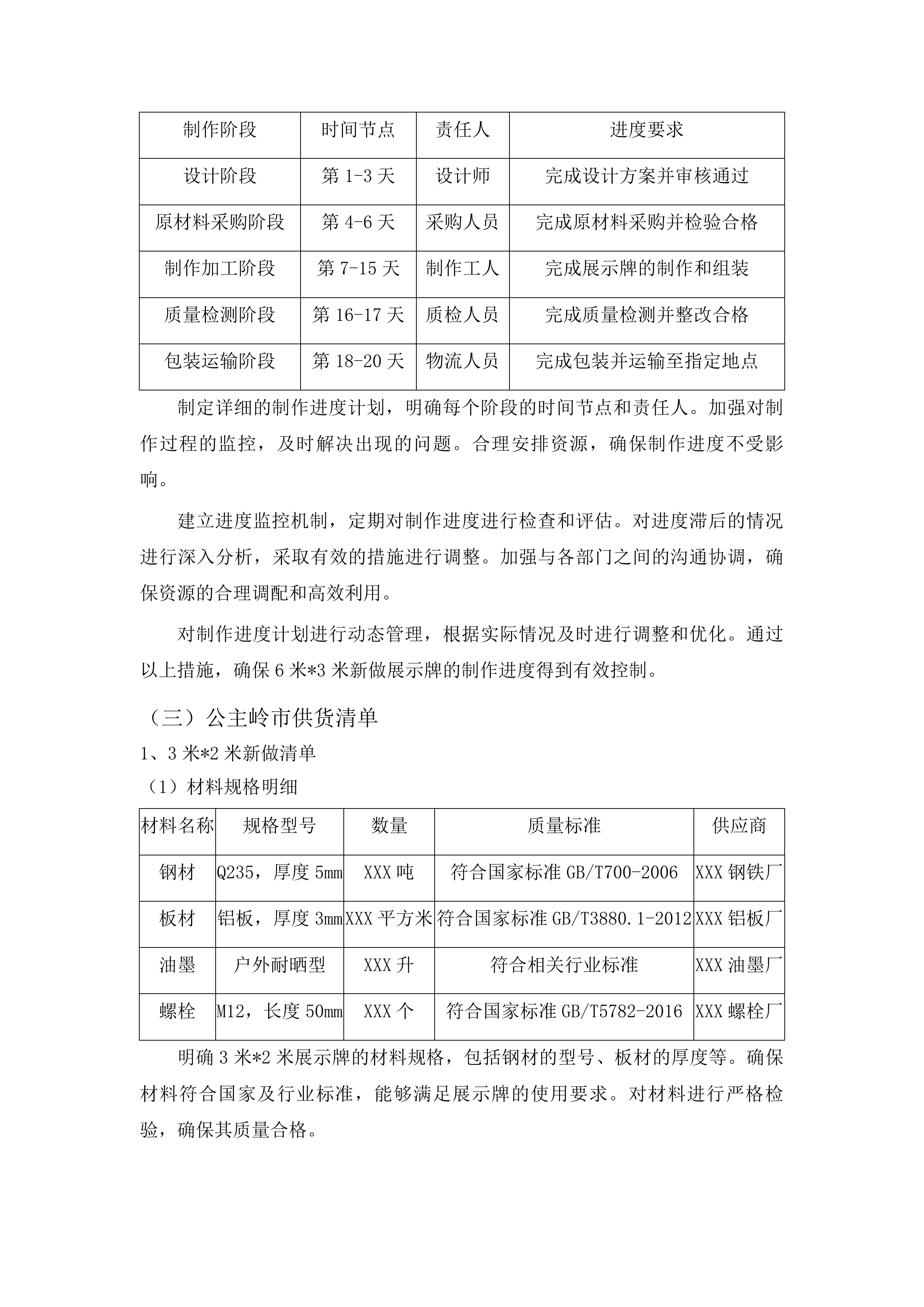 吉林省农业技术推广总站展示牌采购与制作投标方案.docx 第15页