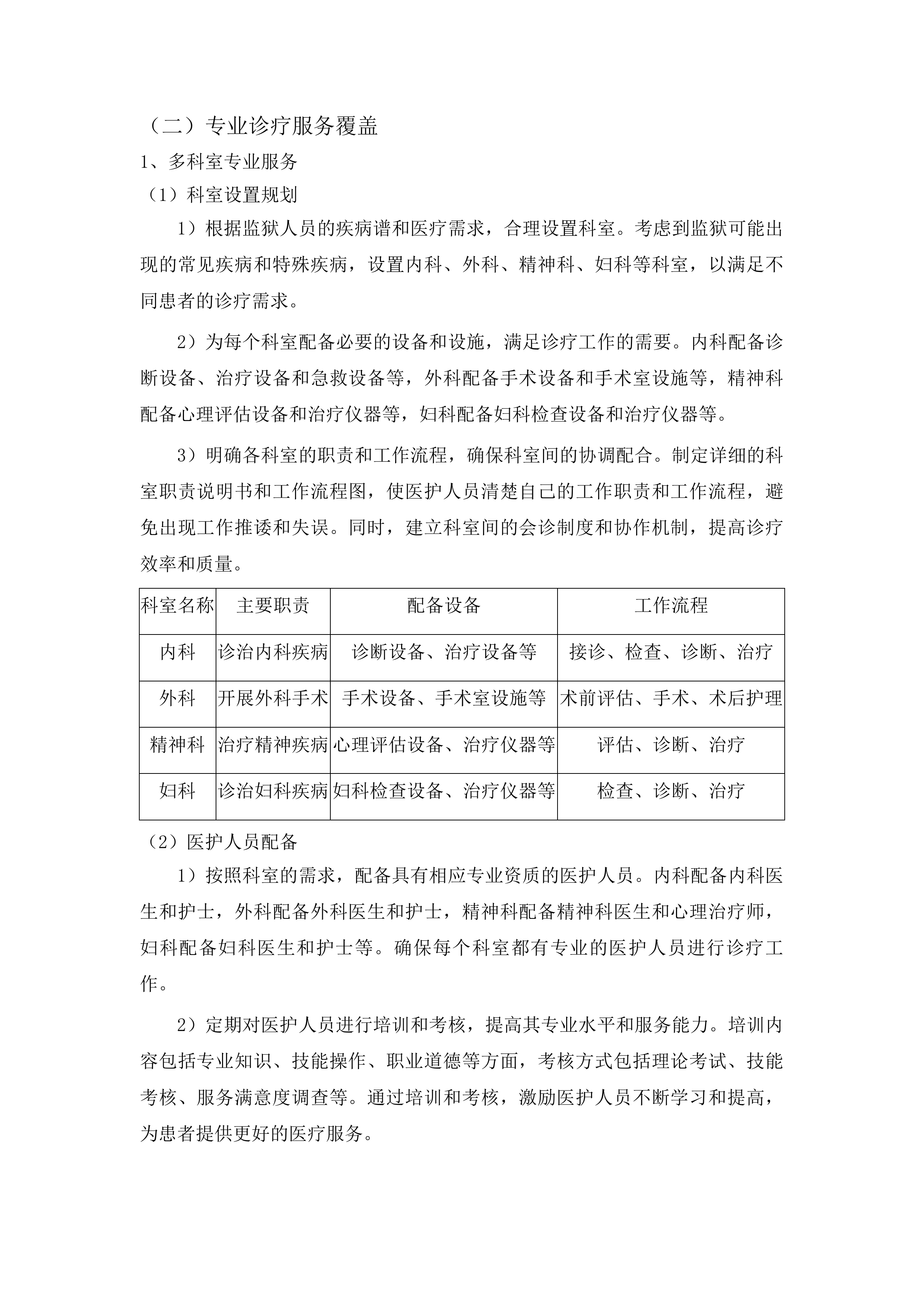吉林省监狱管理局中心医院2025年度医疗服务项目投标方案.docx 第13页