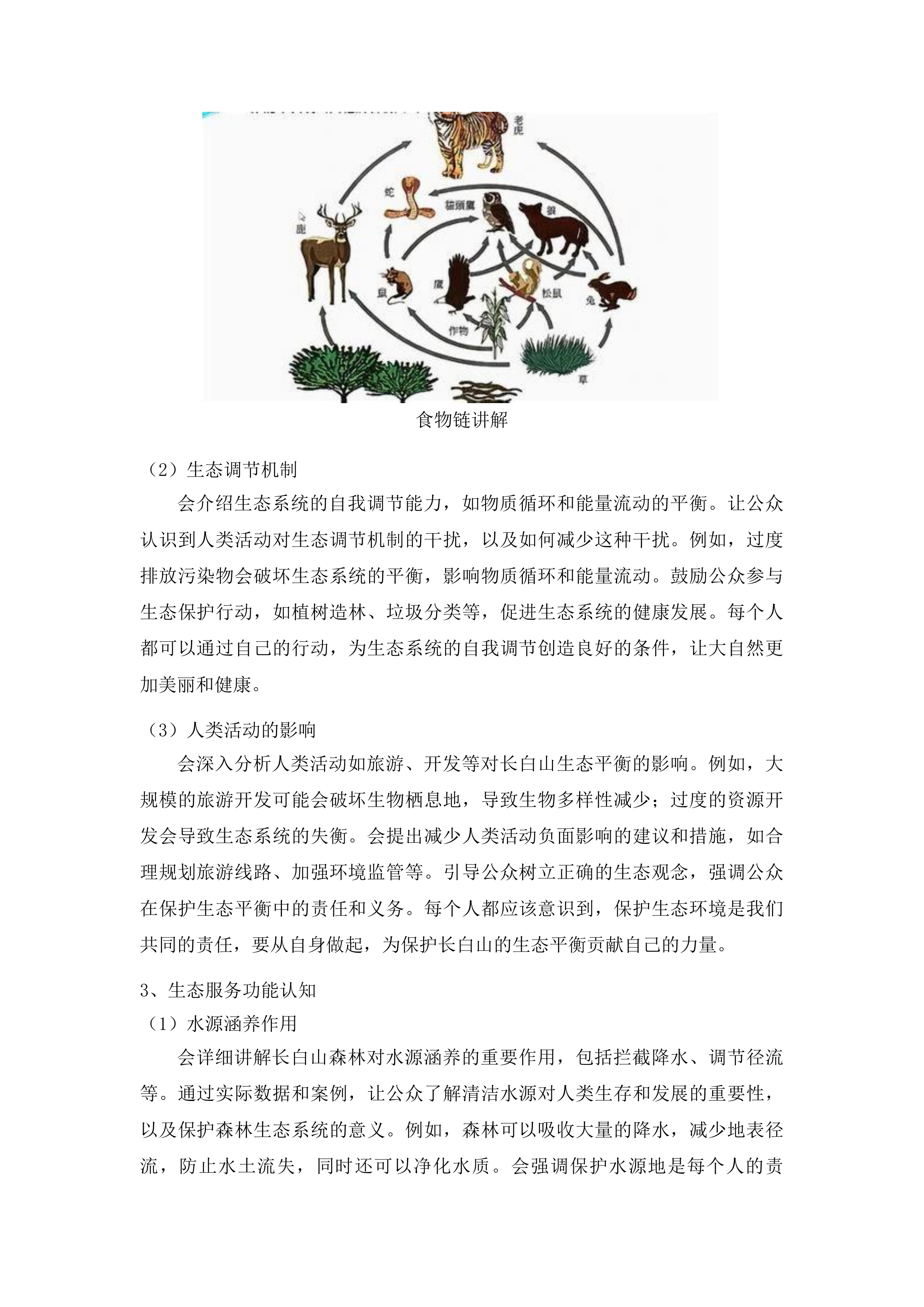 吉林省长白山国家级自然保护区科普课程设计投标方案.docx 第15页