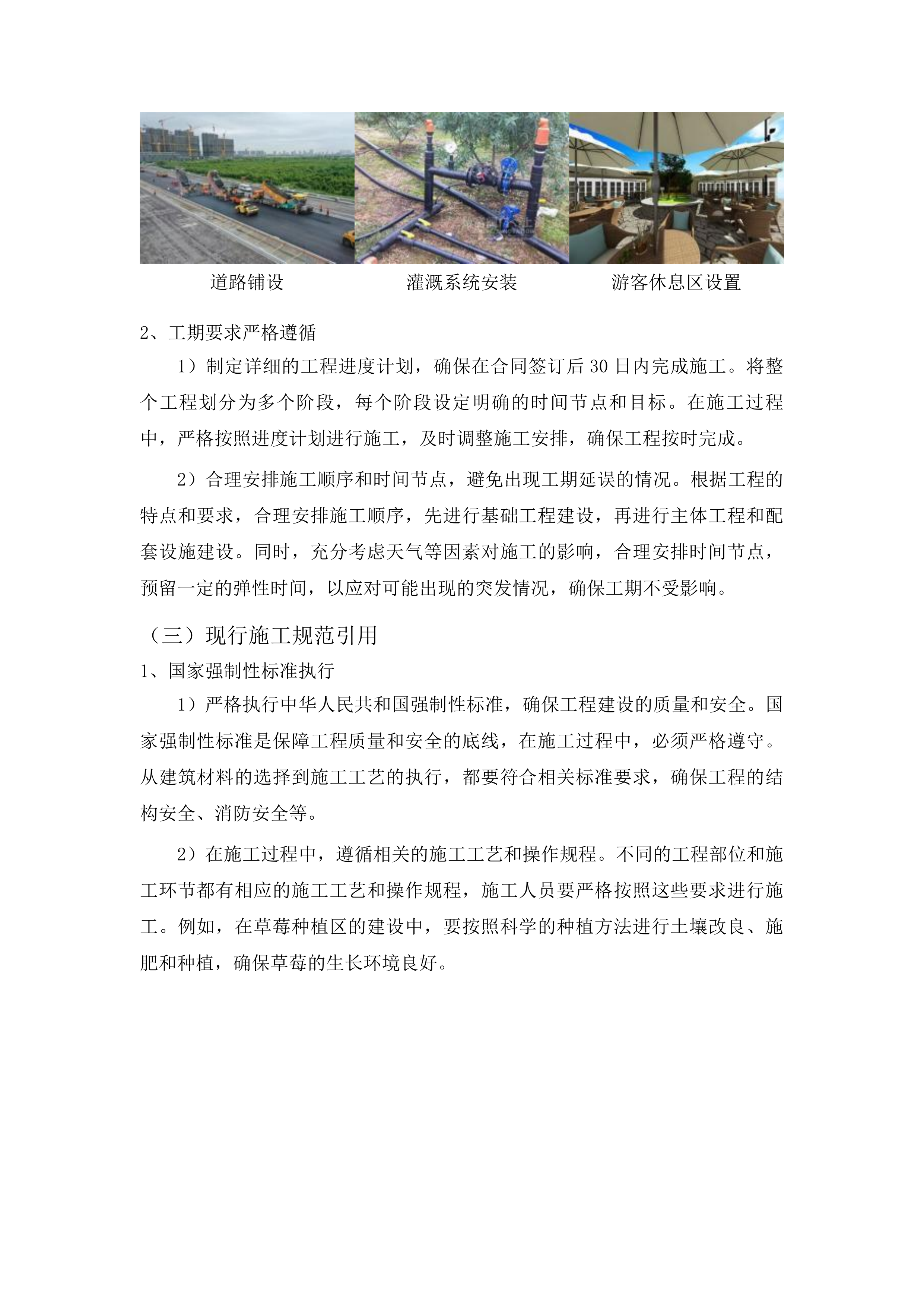 大泉源乡城墙村草莓采摘园项目投标方案.docx 第14页