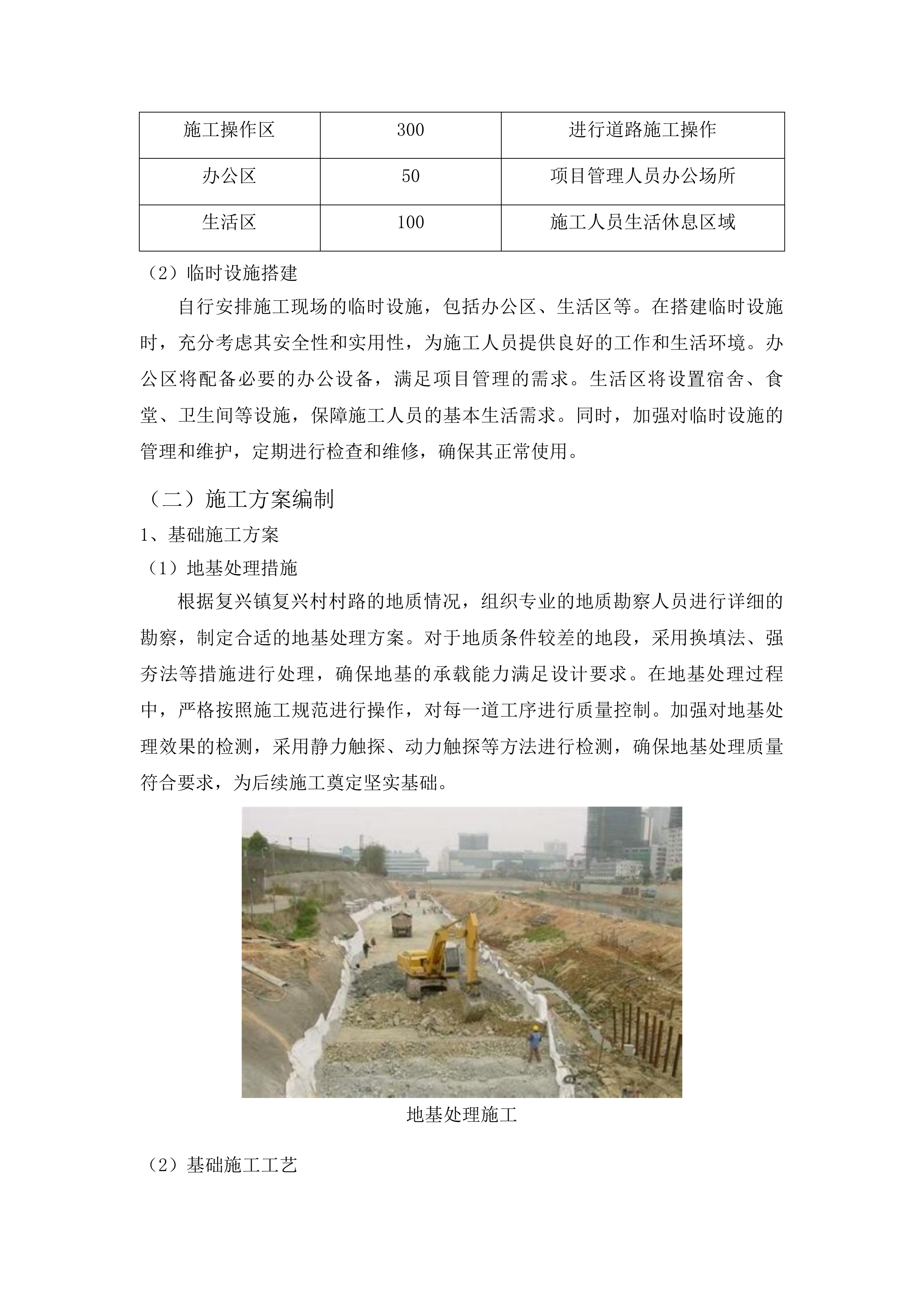 复兴镇复兴村村路项目投标方案.docx 第14页